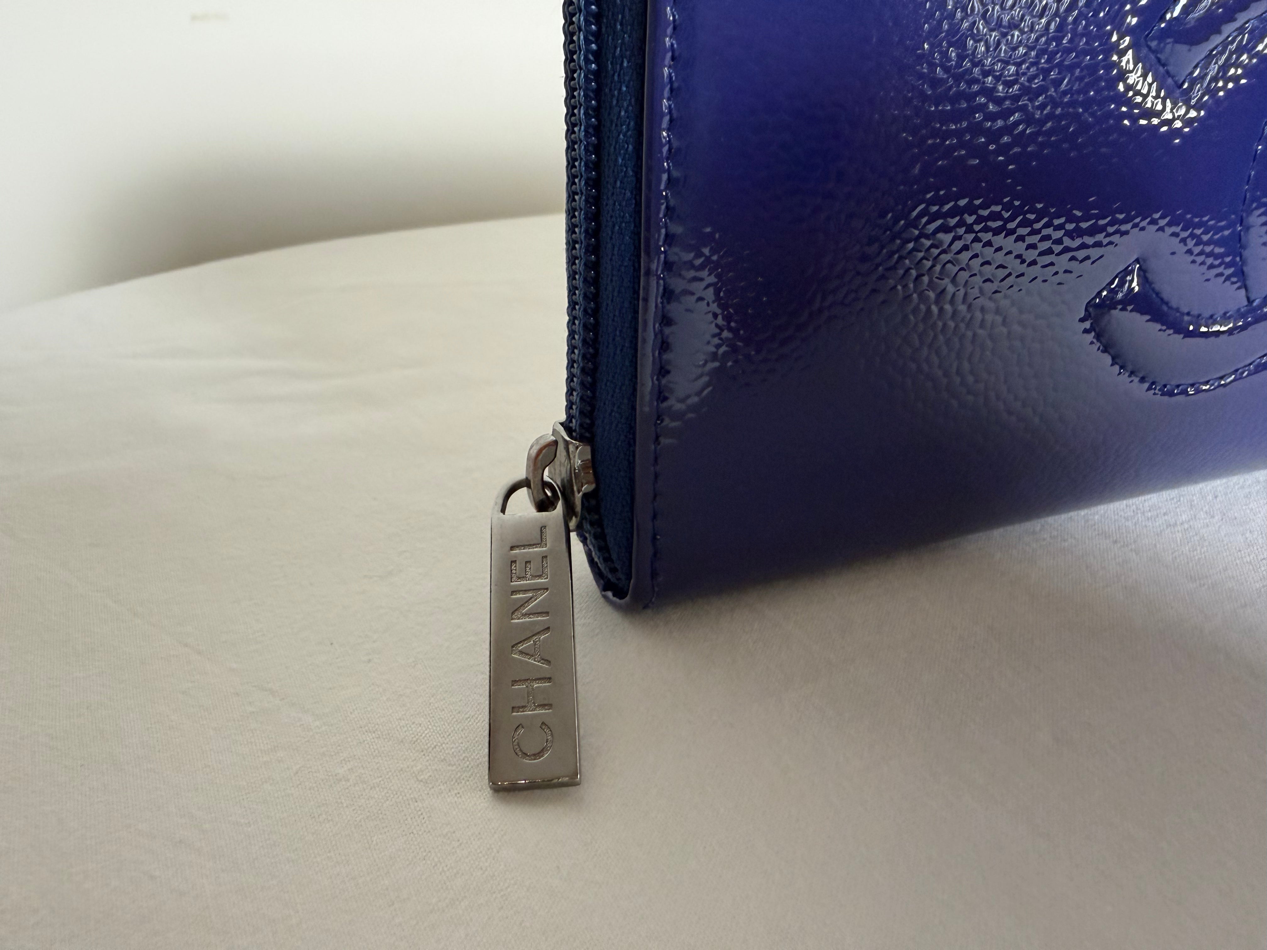 Portafoglio Chanel in Vernice