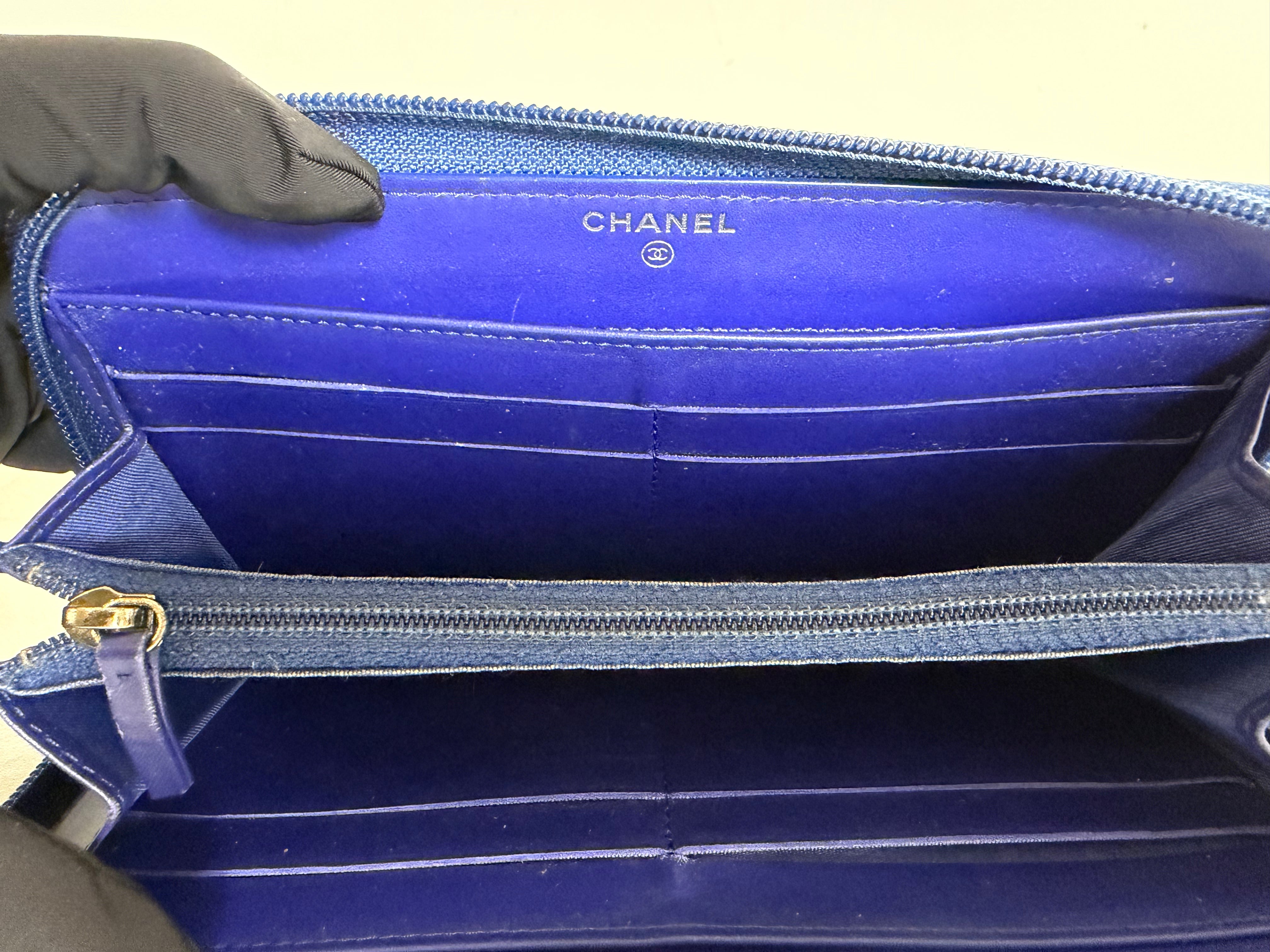 Portafoglio Chanel in Vernice