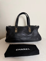 Chanel Boston Bowling Bag in Pelle