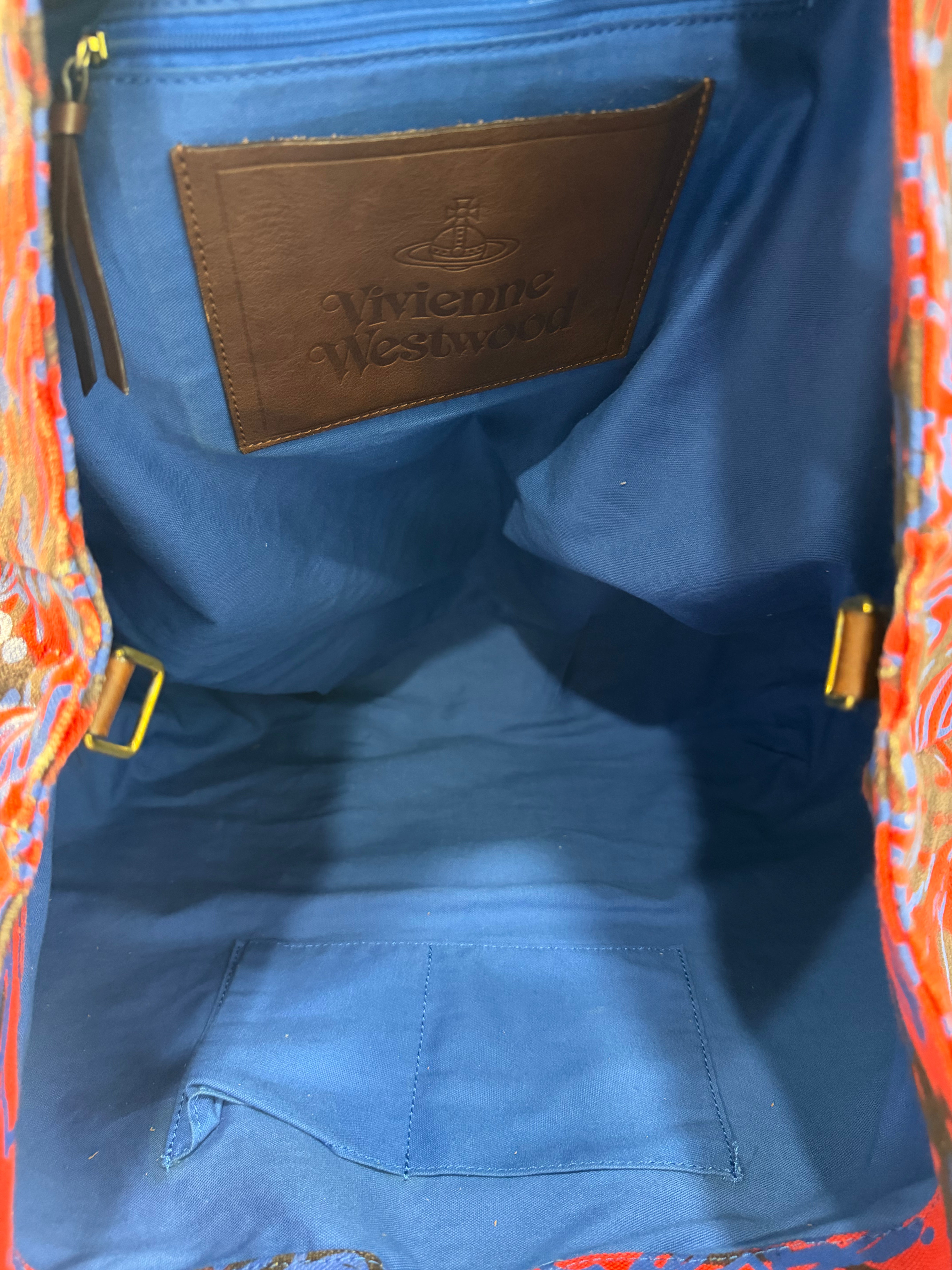 Borsa Tote in Tela di Vivienne Westwood