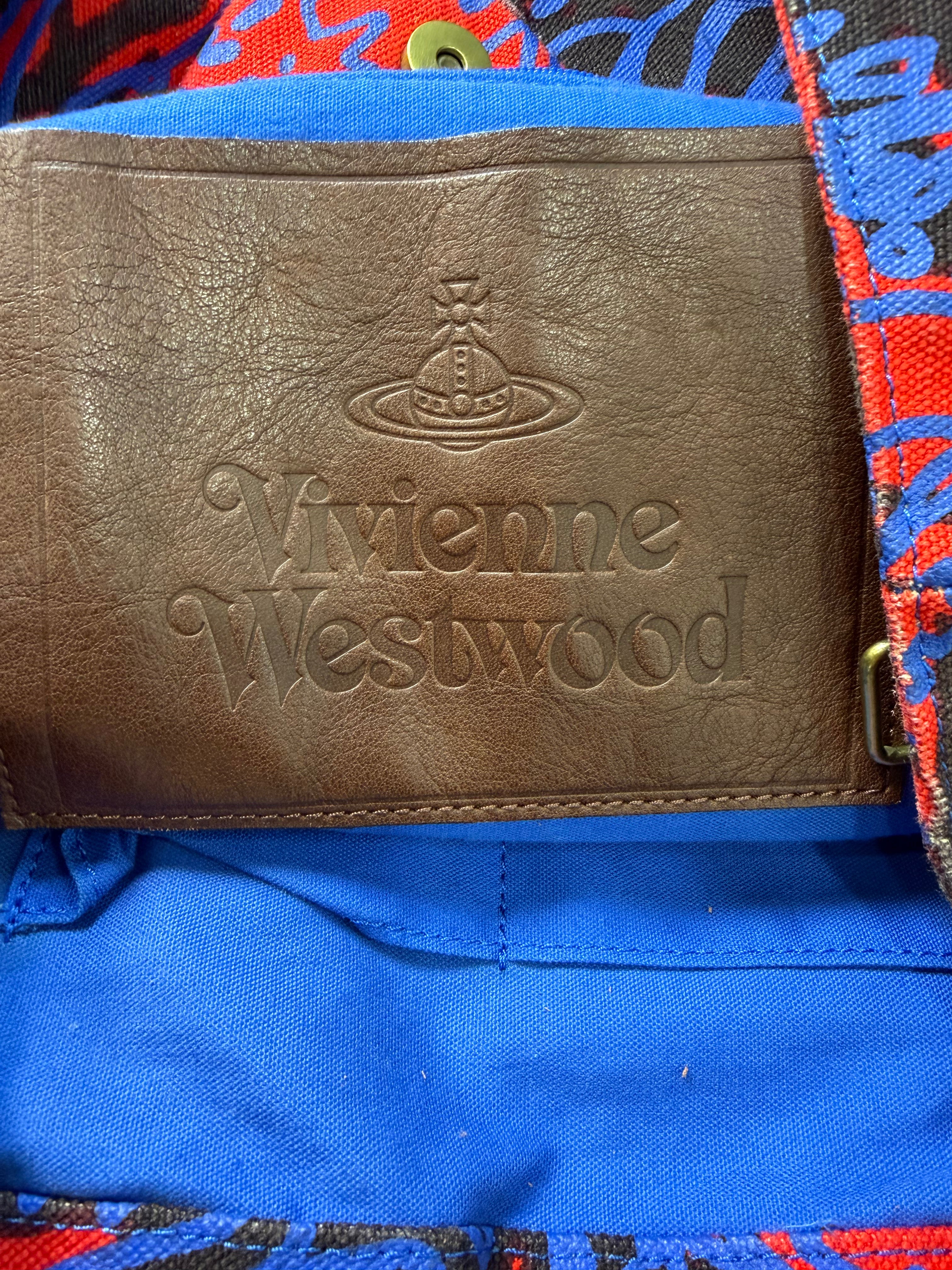 Borsa Tote in Tela di Vivienne Westwood