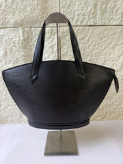 Borsa Louis Vuitton Saint Jacques in Pelle Epi Nera