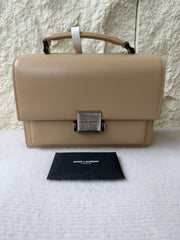 Borsa Saint Laurent Bellechasse in Pelle Beige