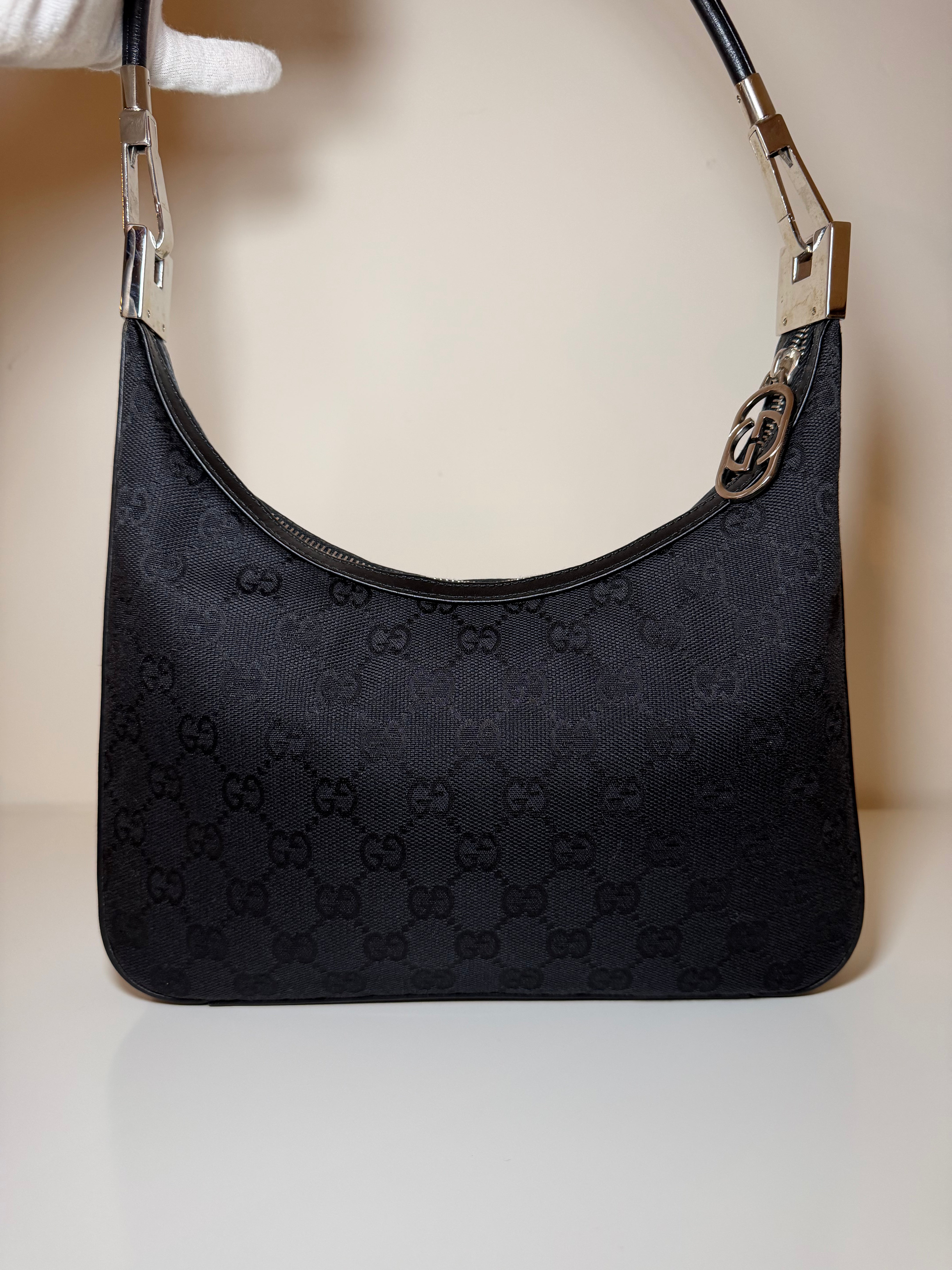 Bosa Gucci Hobo GG in Tela