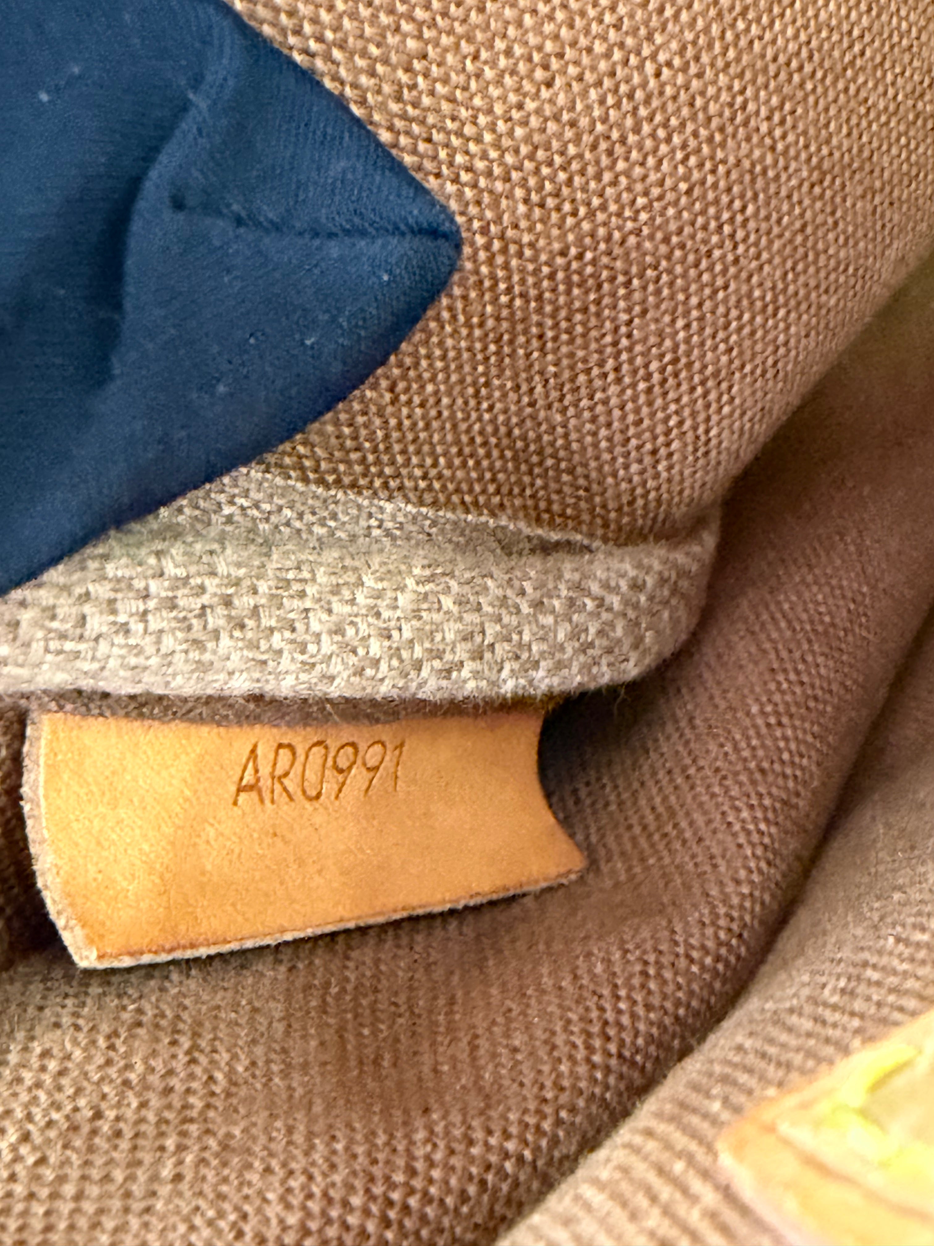 Borsa a Tracolla Vintage Louis Vuitton Gibecière MM in Tela Monogram