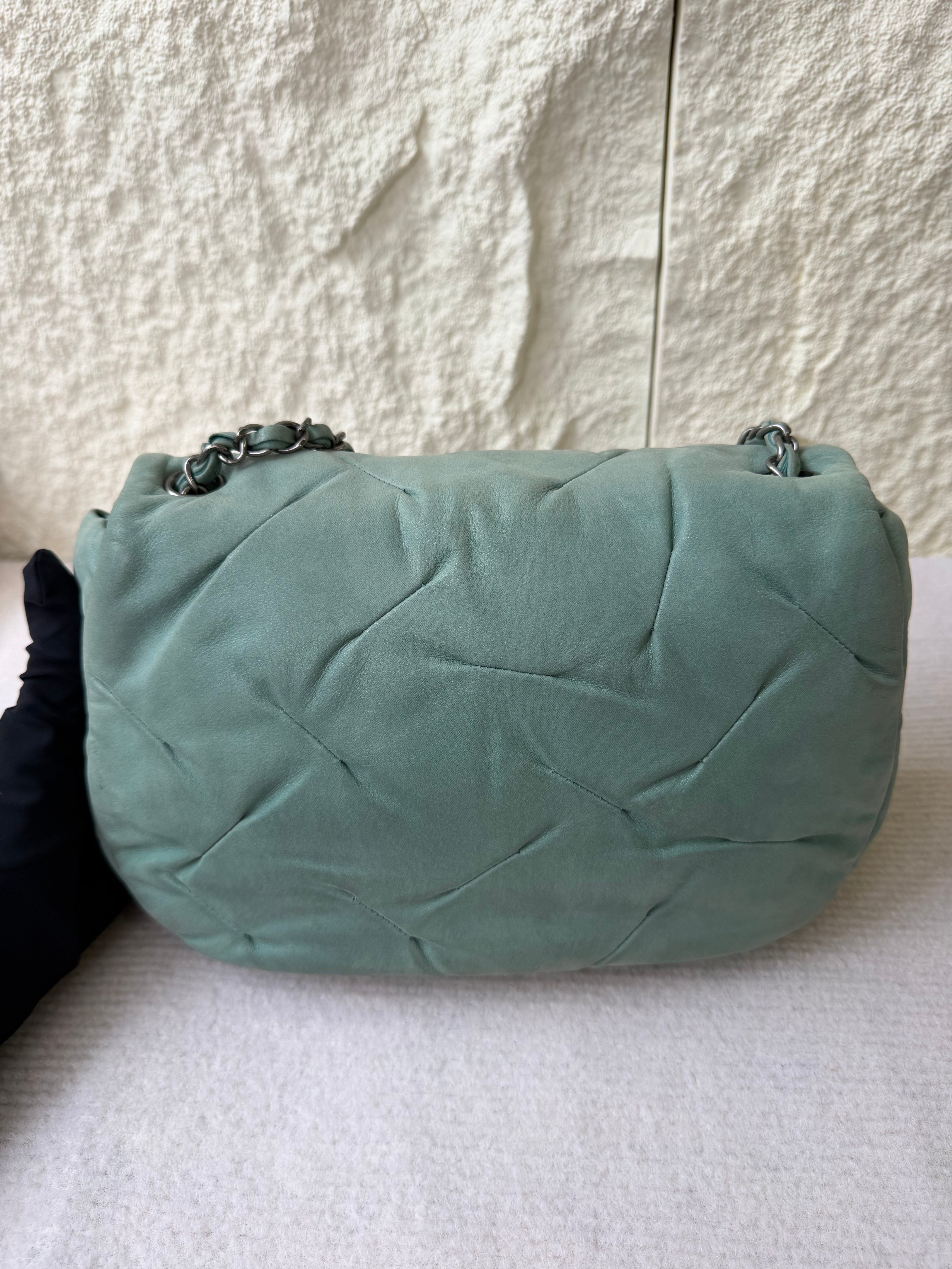 Borsa Chanel in Pelle Verde Menta