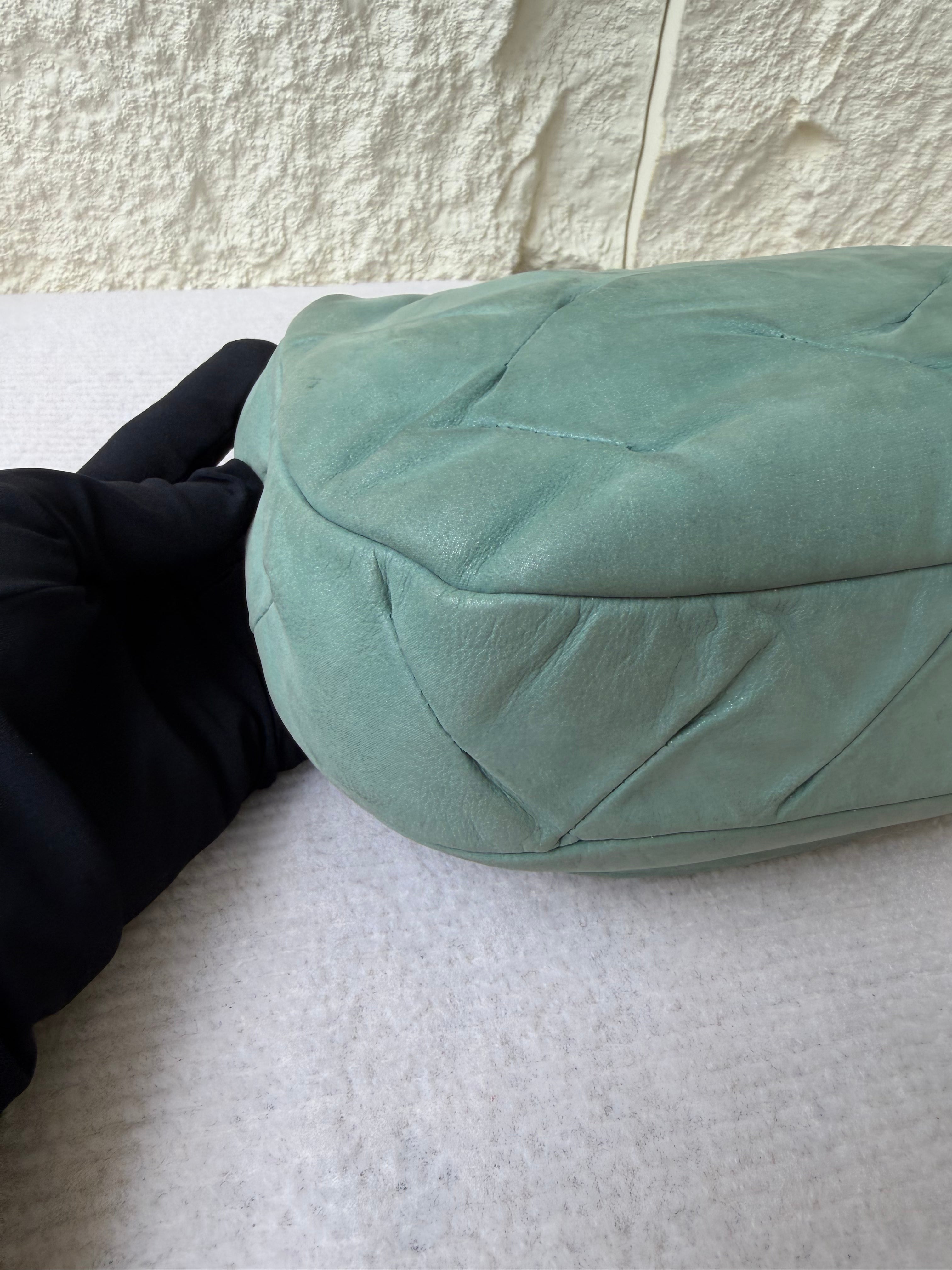 Borsa Chanel in Pelle Verde Menta