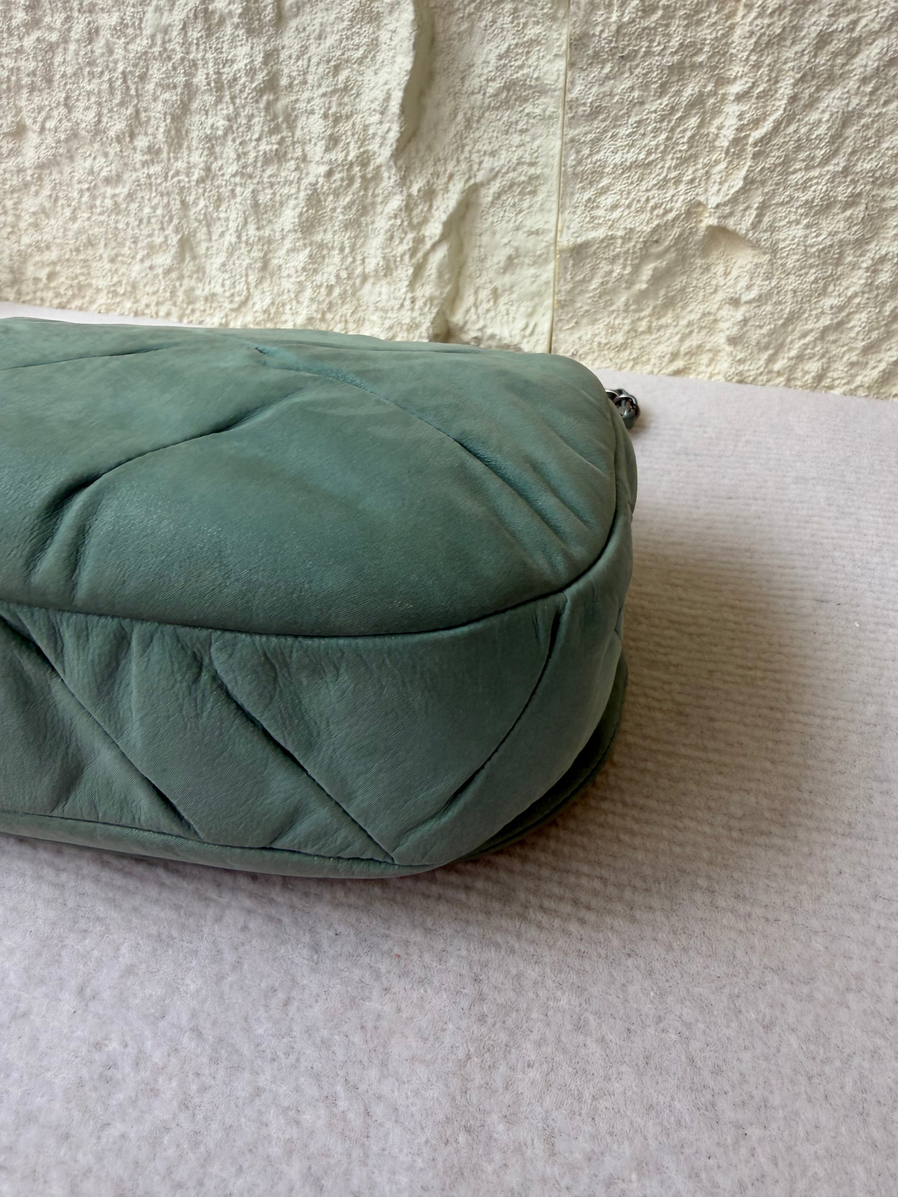 Borsa Chanel in Pelle Verde Menta