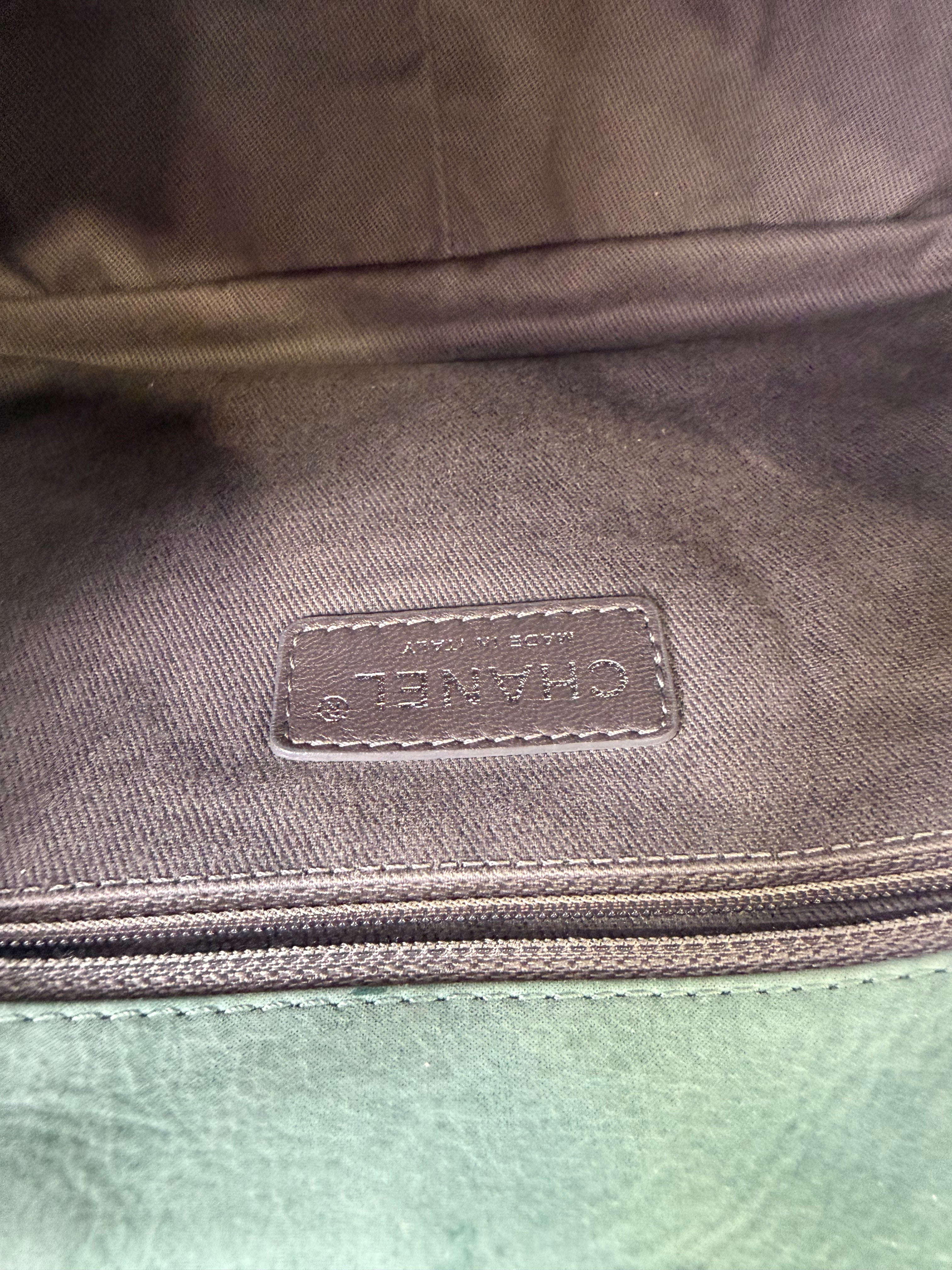 Borsa Chanel in Pelle Verde Menta