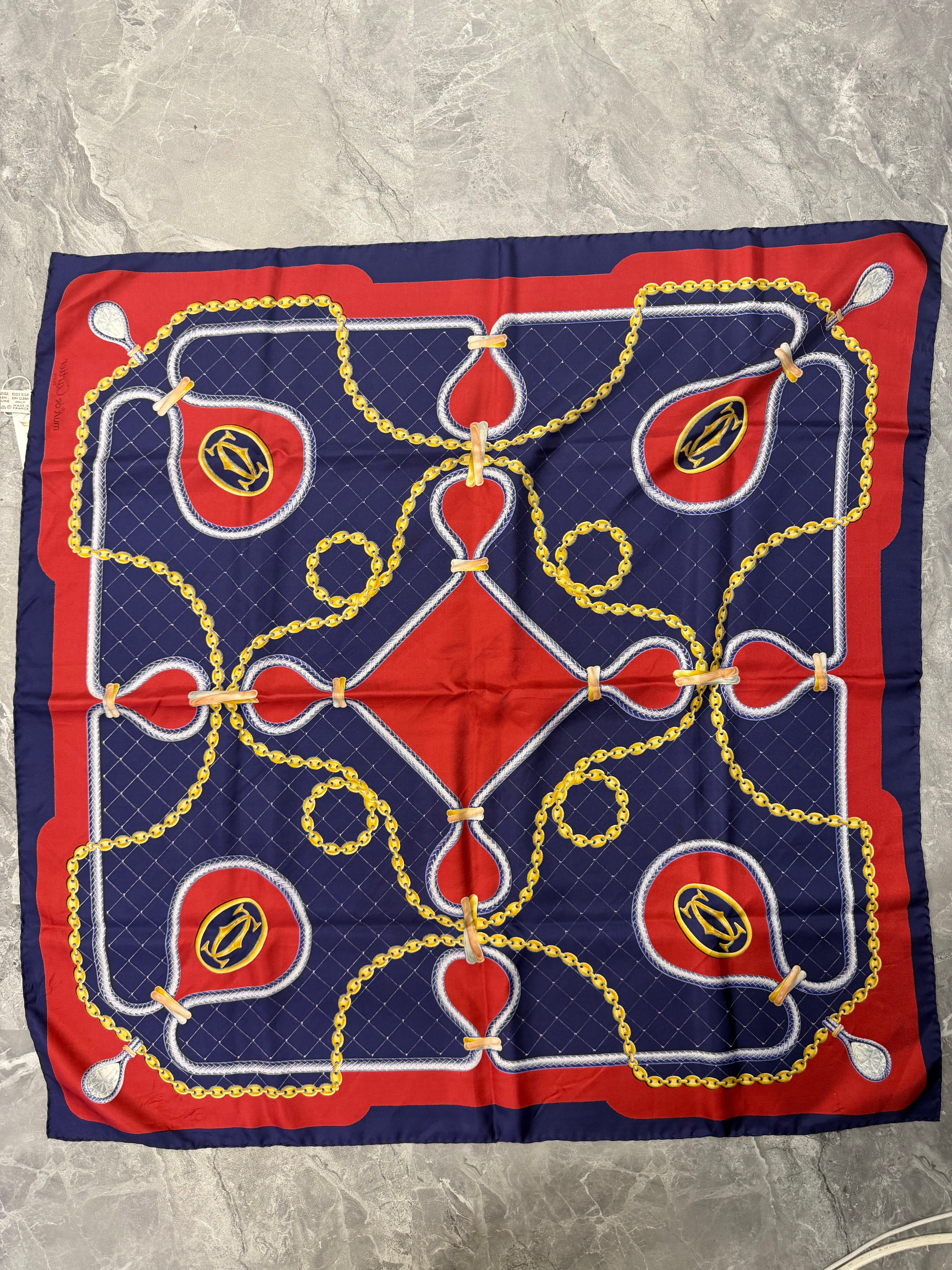 Foulard Vintage di Cartier