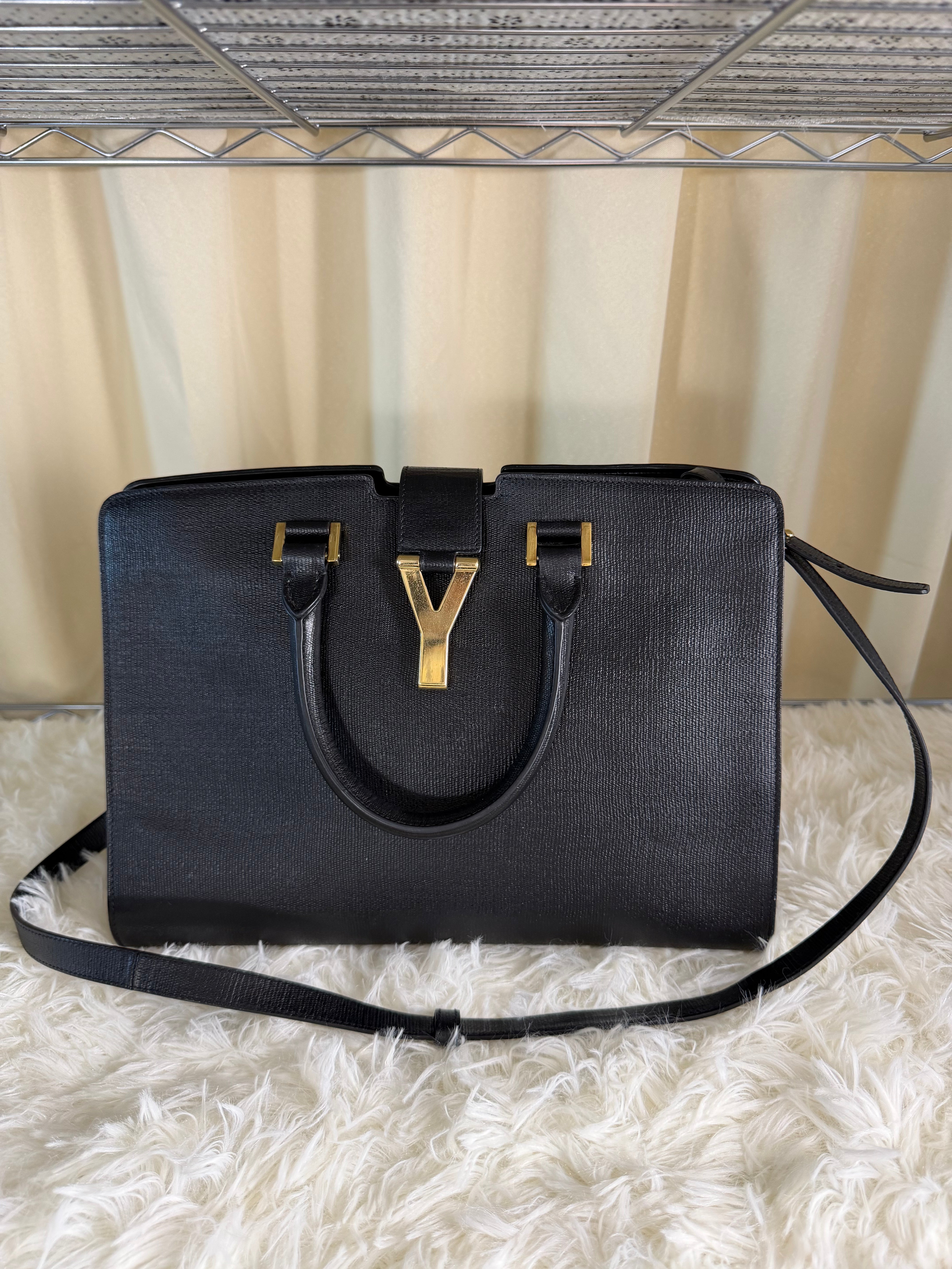 Borsa Saint Laurent Cabas Chyc Nera