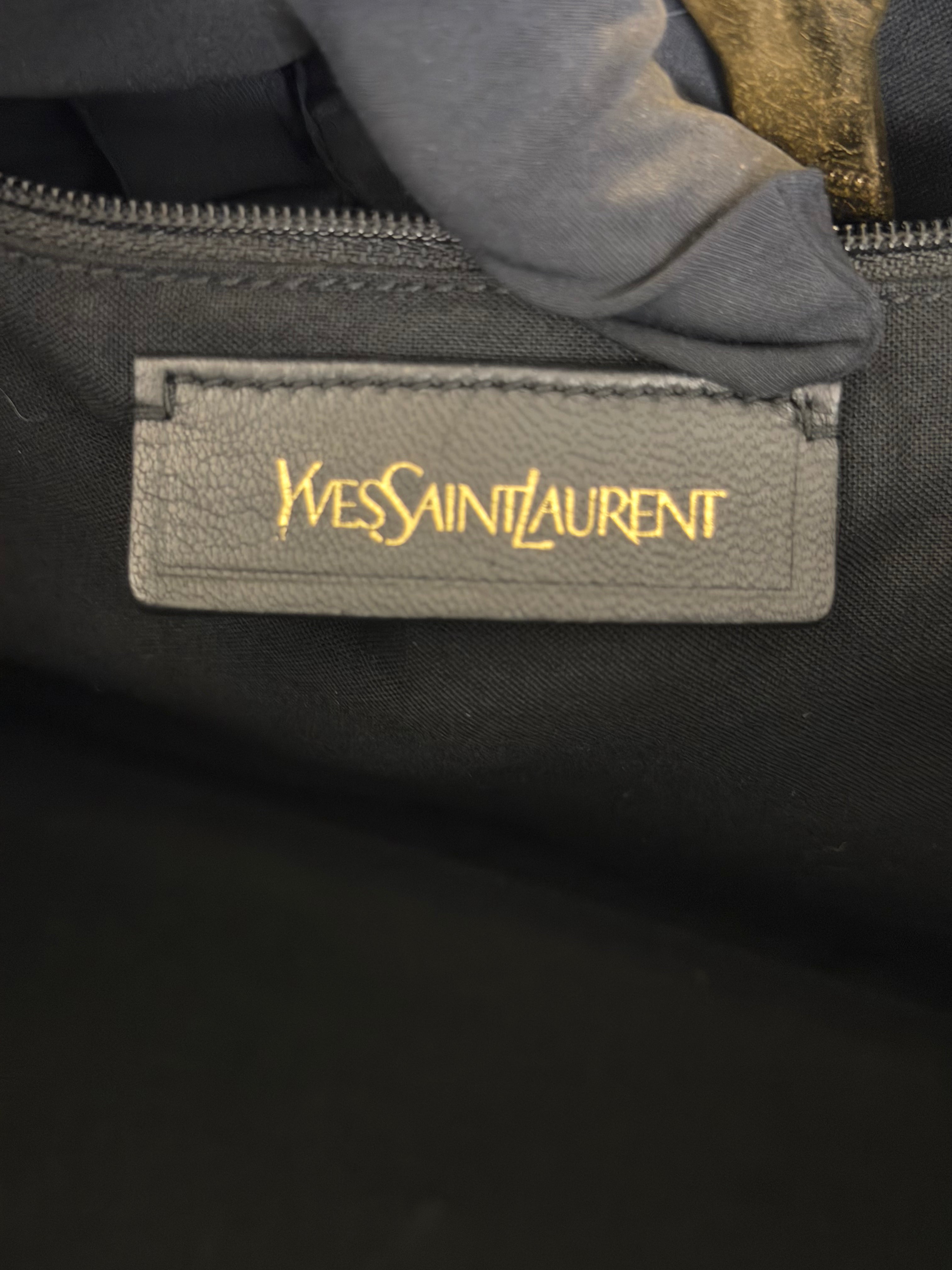 Borsa Saint Laurent Cabas Chyc Nera