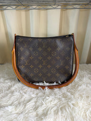 Borsa a Spalla Louis Vuitton Looping MM in Tela Monogram
