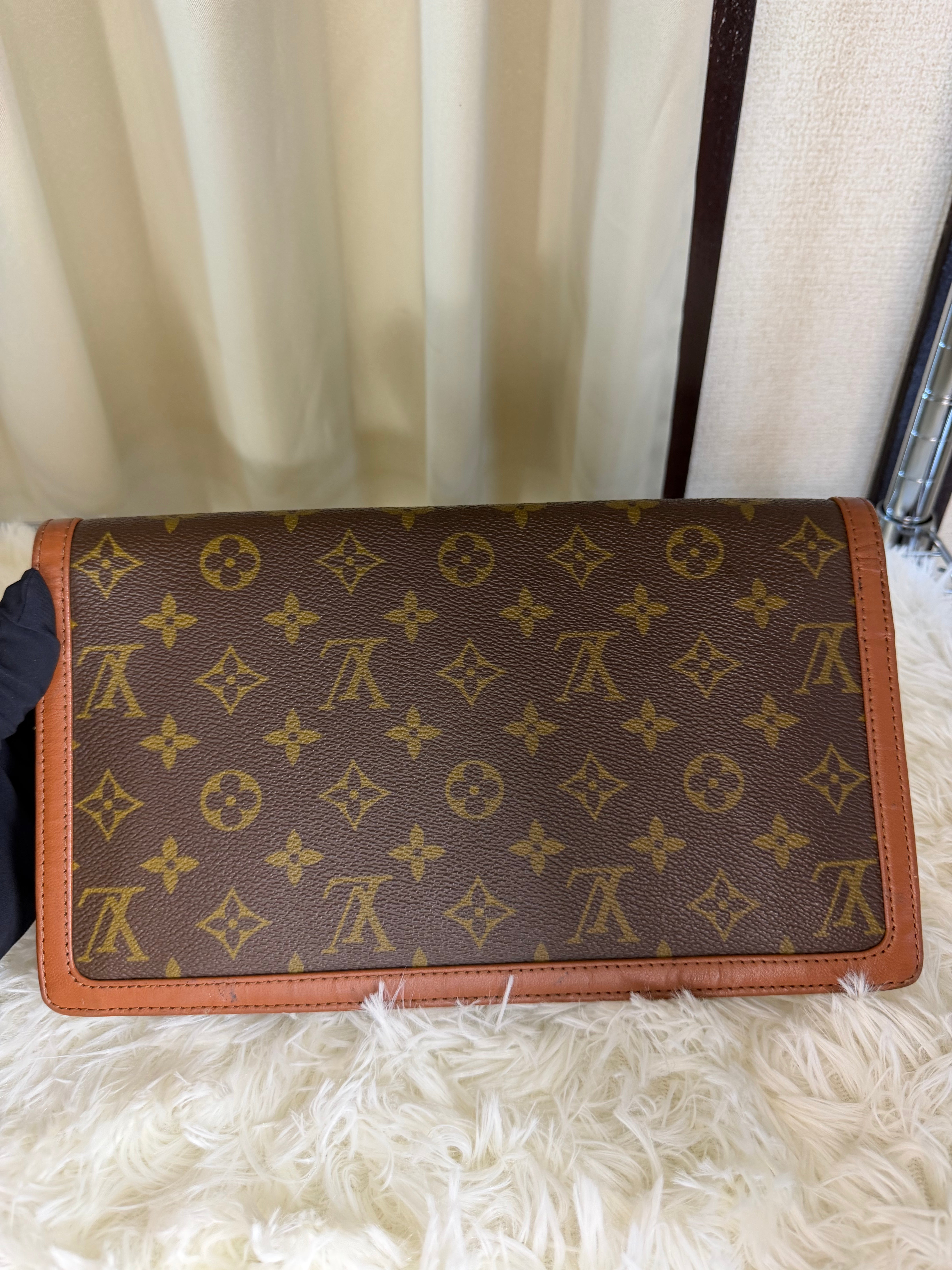 Pochette Vintage Louis Vuitton Pochette Dame in Tela Monogram