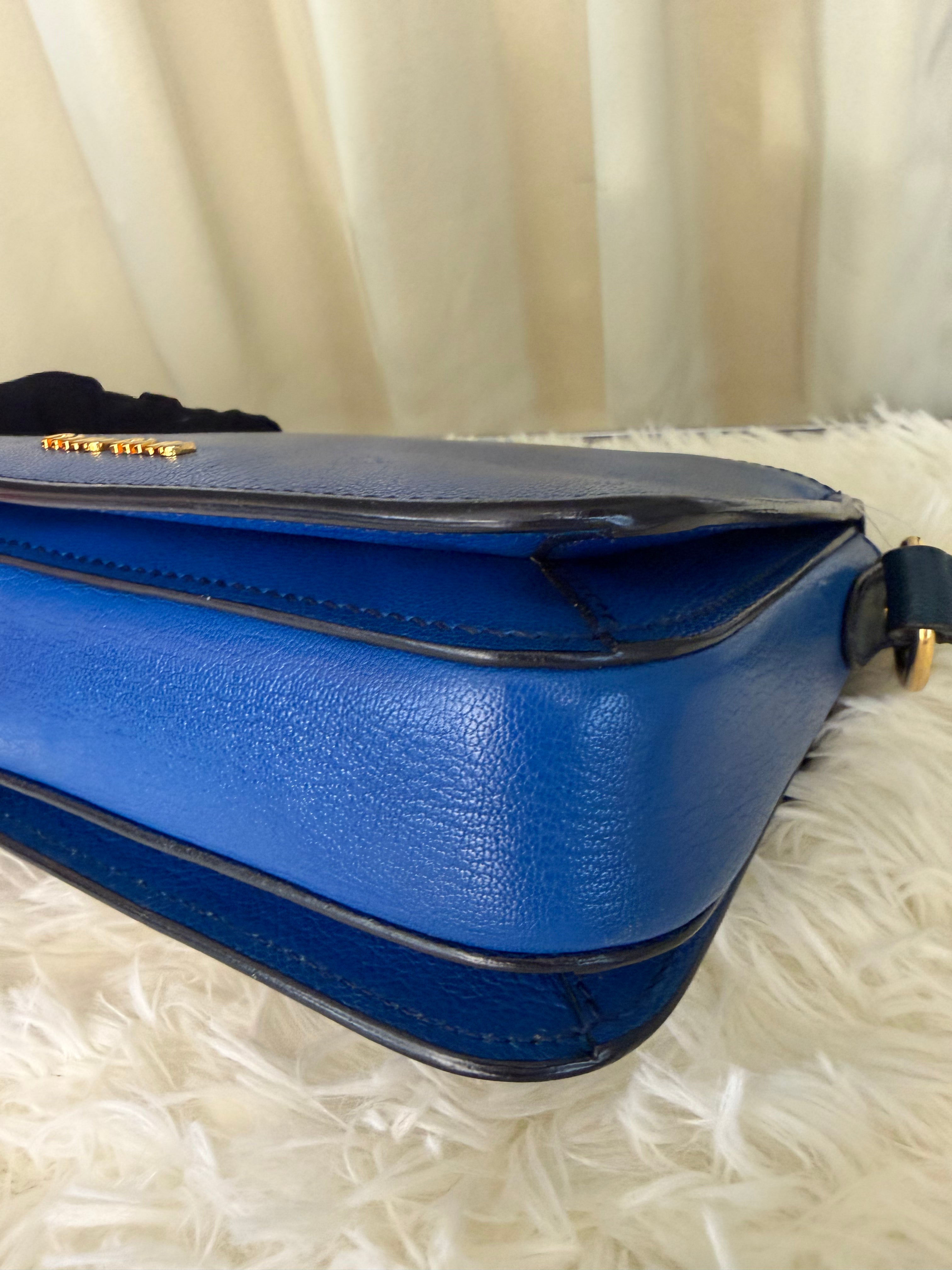Borsa a Tracolla Two Tone e in Pelle di Miu Miu