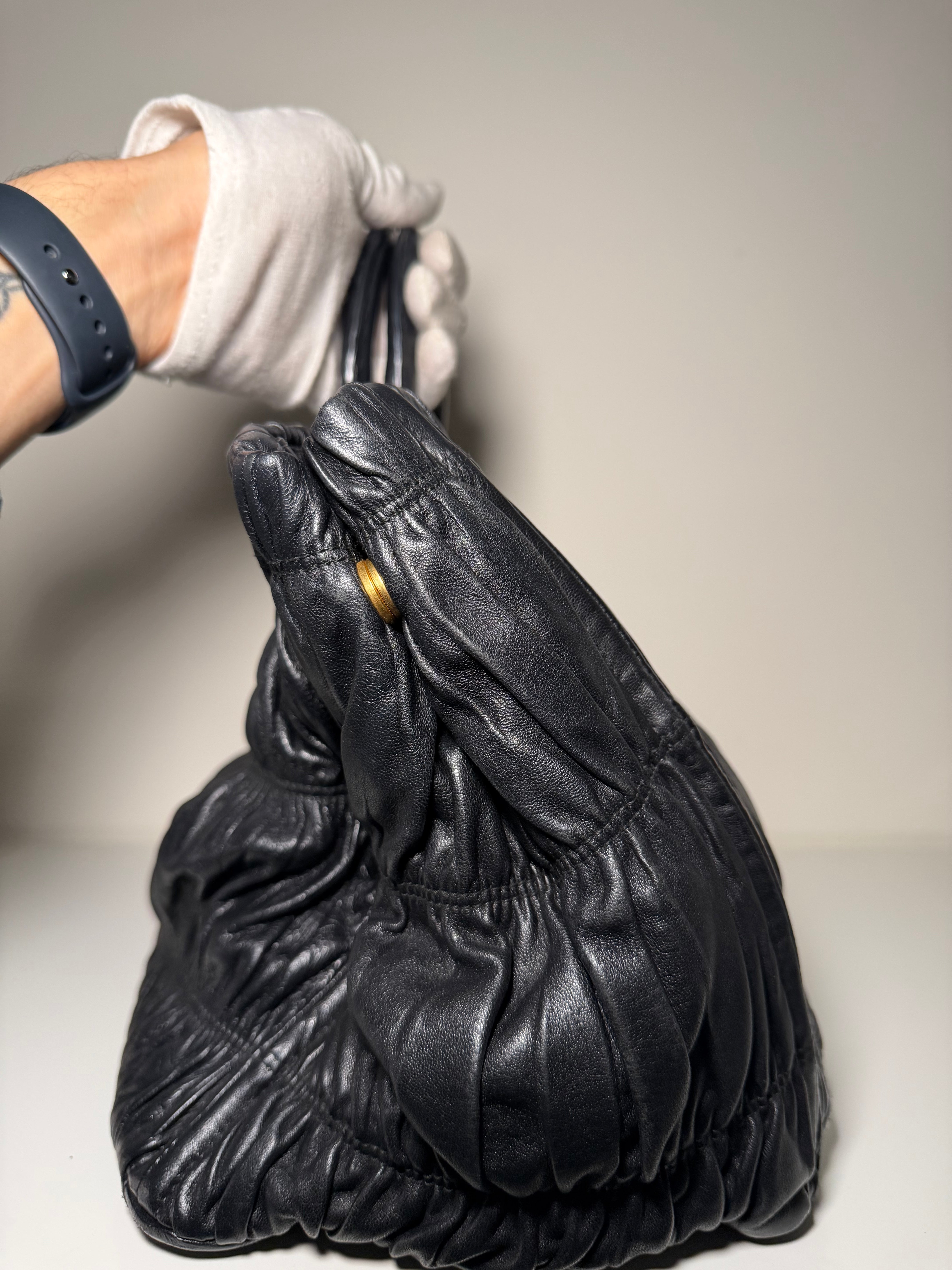 Borsa Prada Nappa Leather Tote Gaufre