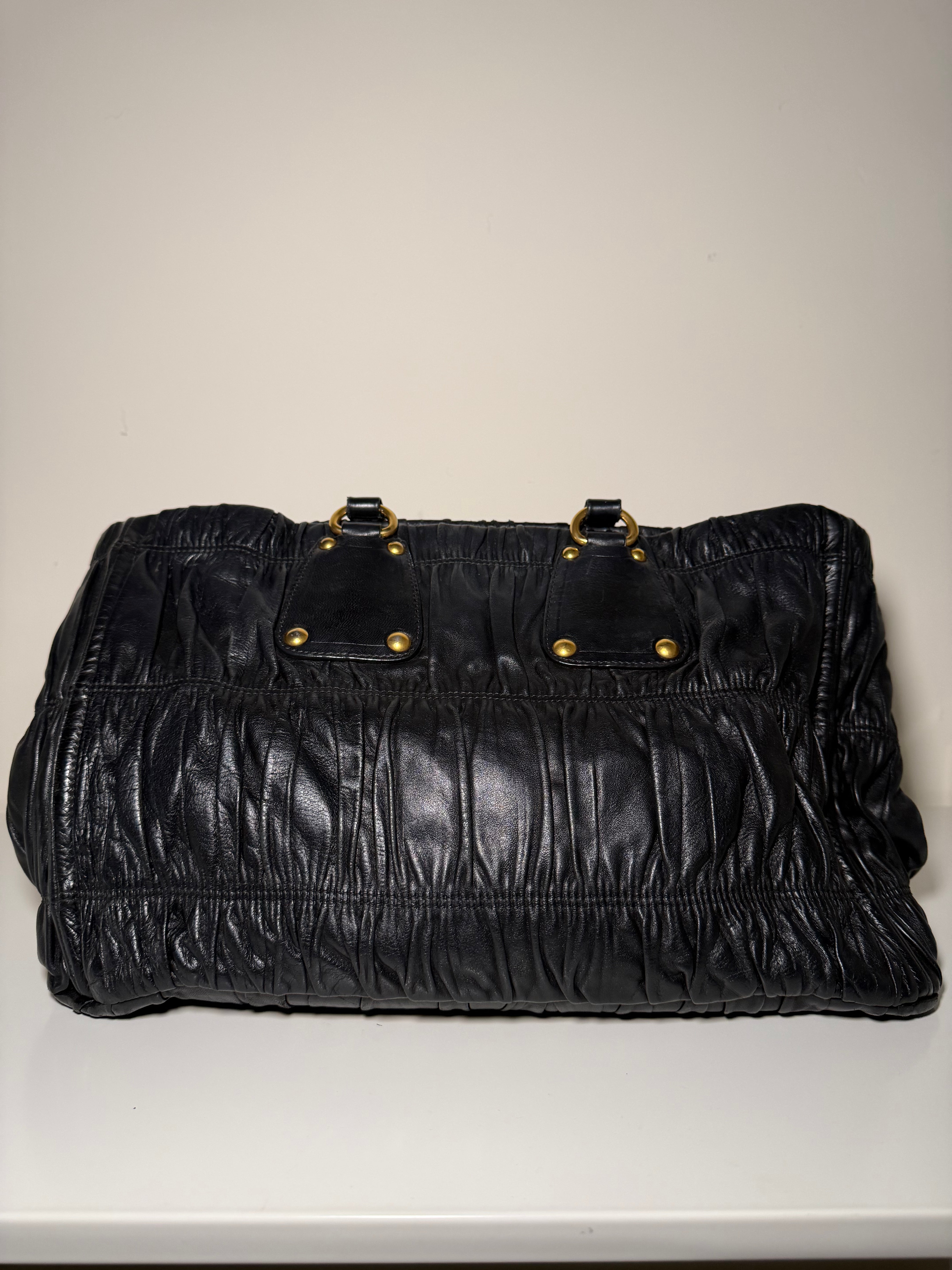 Borsa Prada Nappa Leather Tote Gaufre