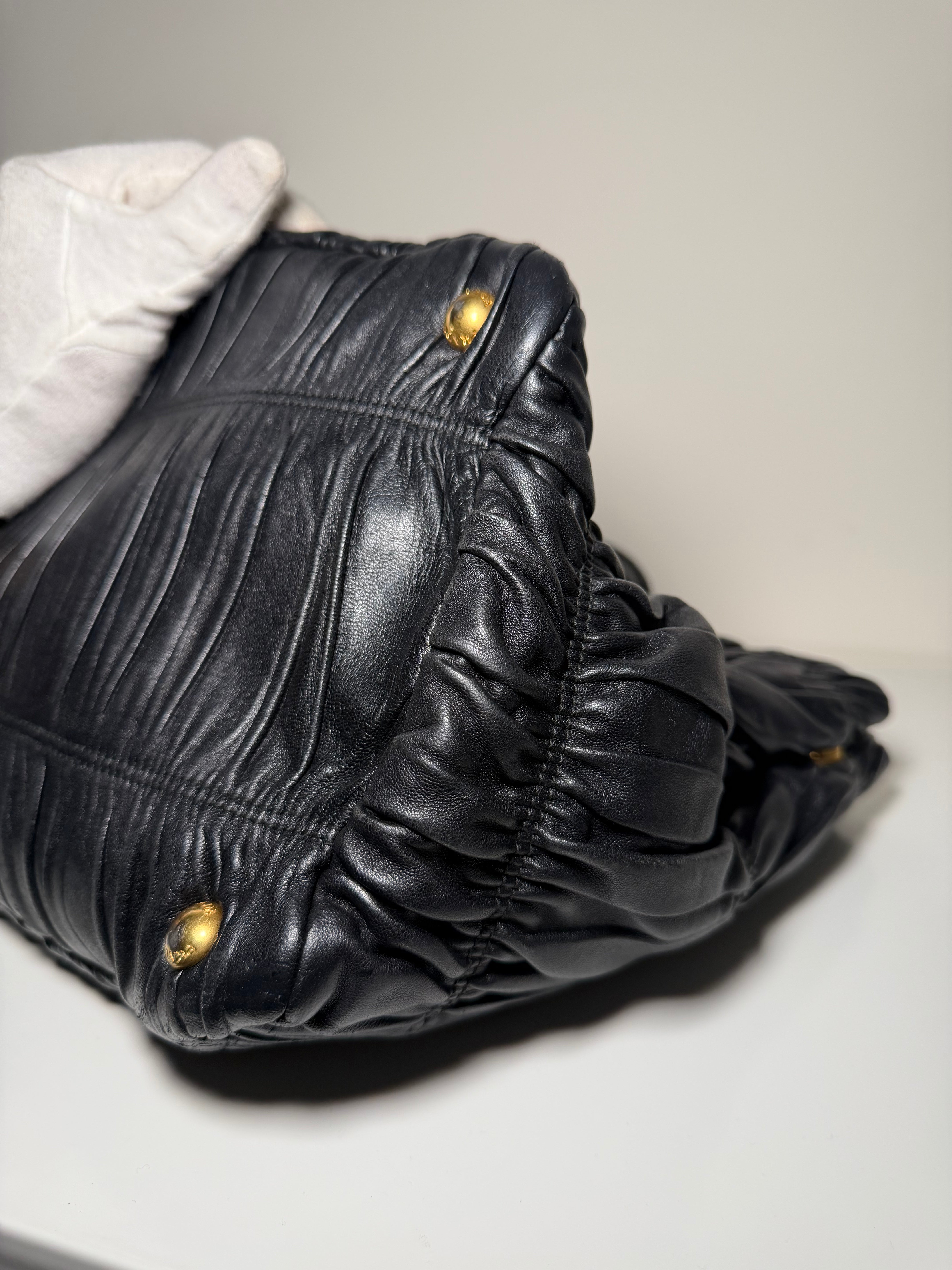 Borsa Prada Nappa Leather Tote Gaufre