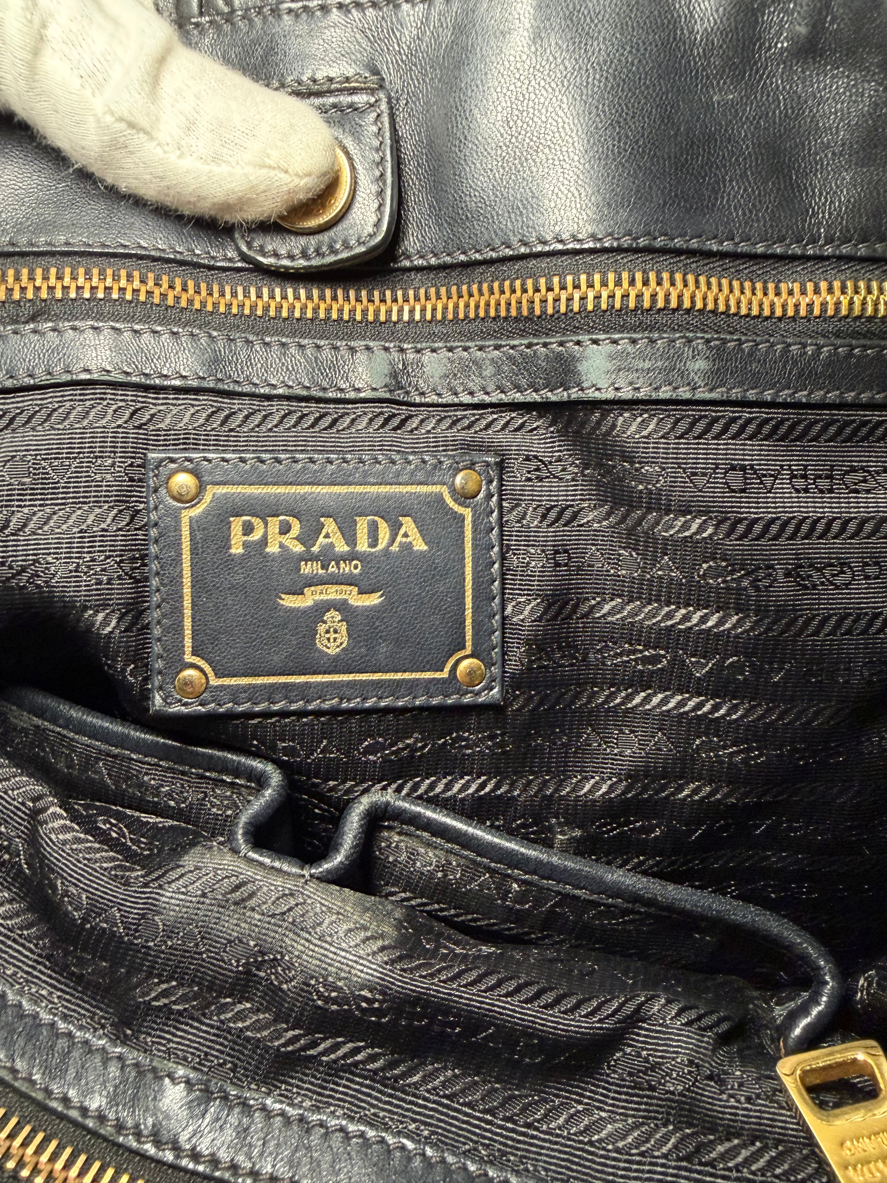 Borsa Prada Nappa Leather Tote Gaufre