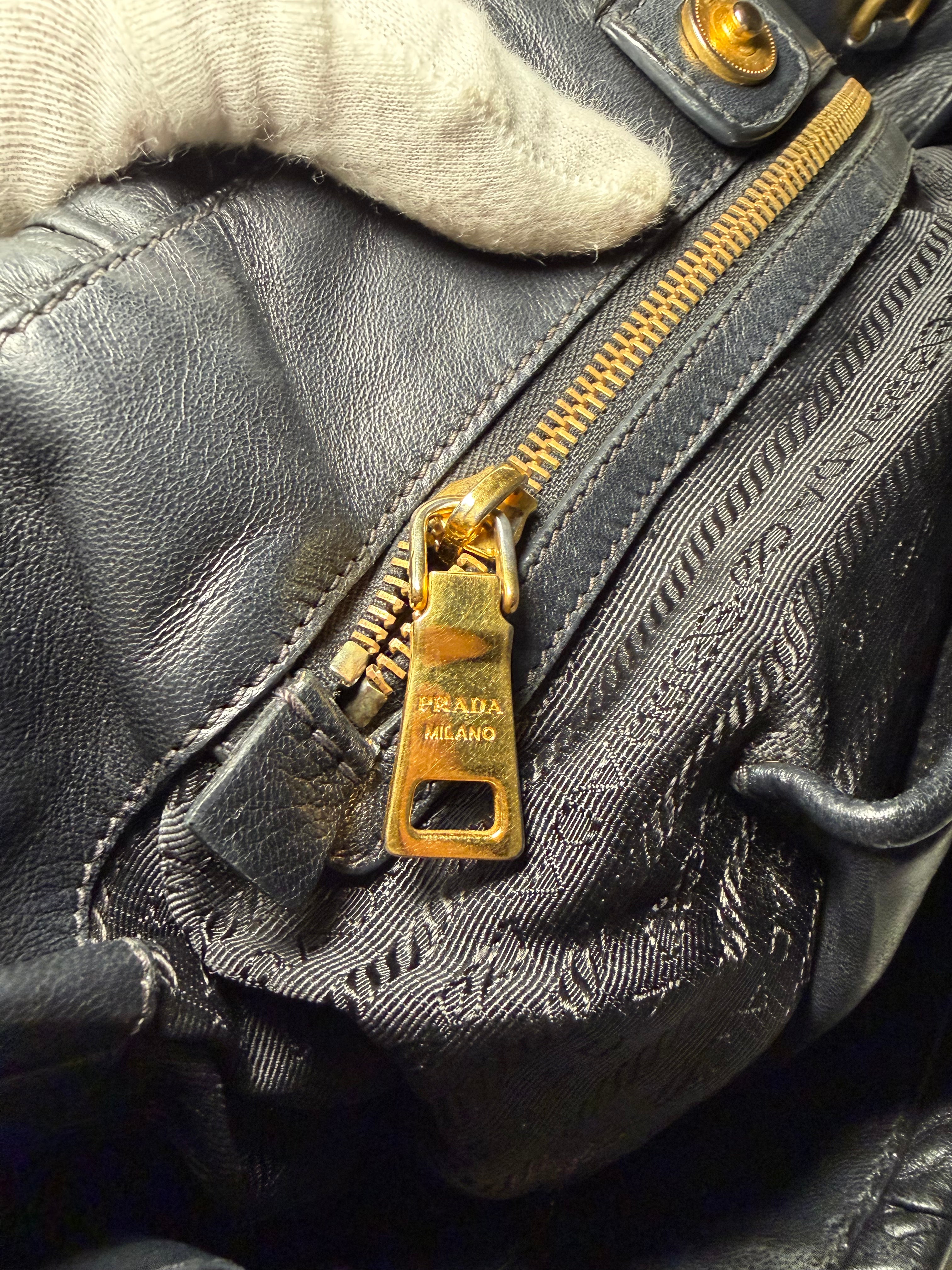 Borsa Prada Nappa Leather Tote Gaufre