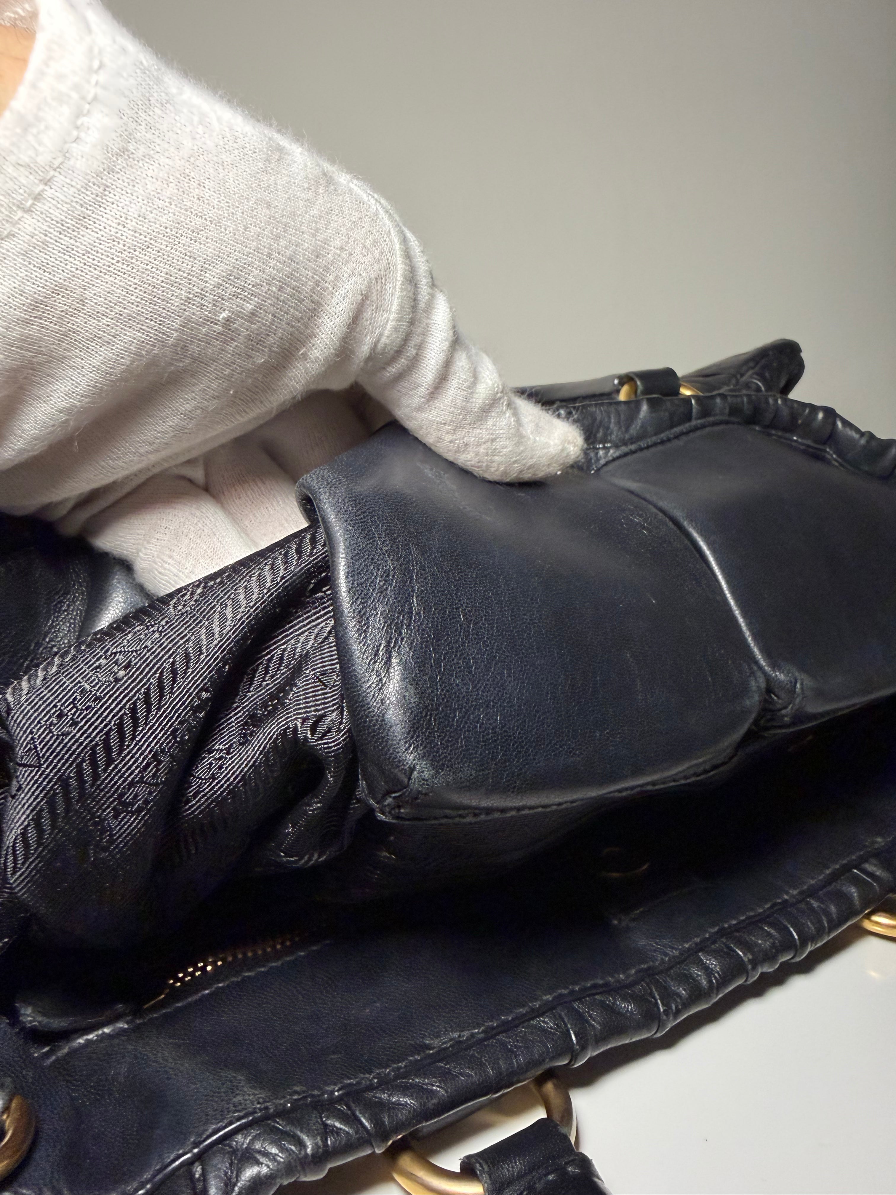 Borsa Prada Nappa Leather Tote Gaufre
