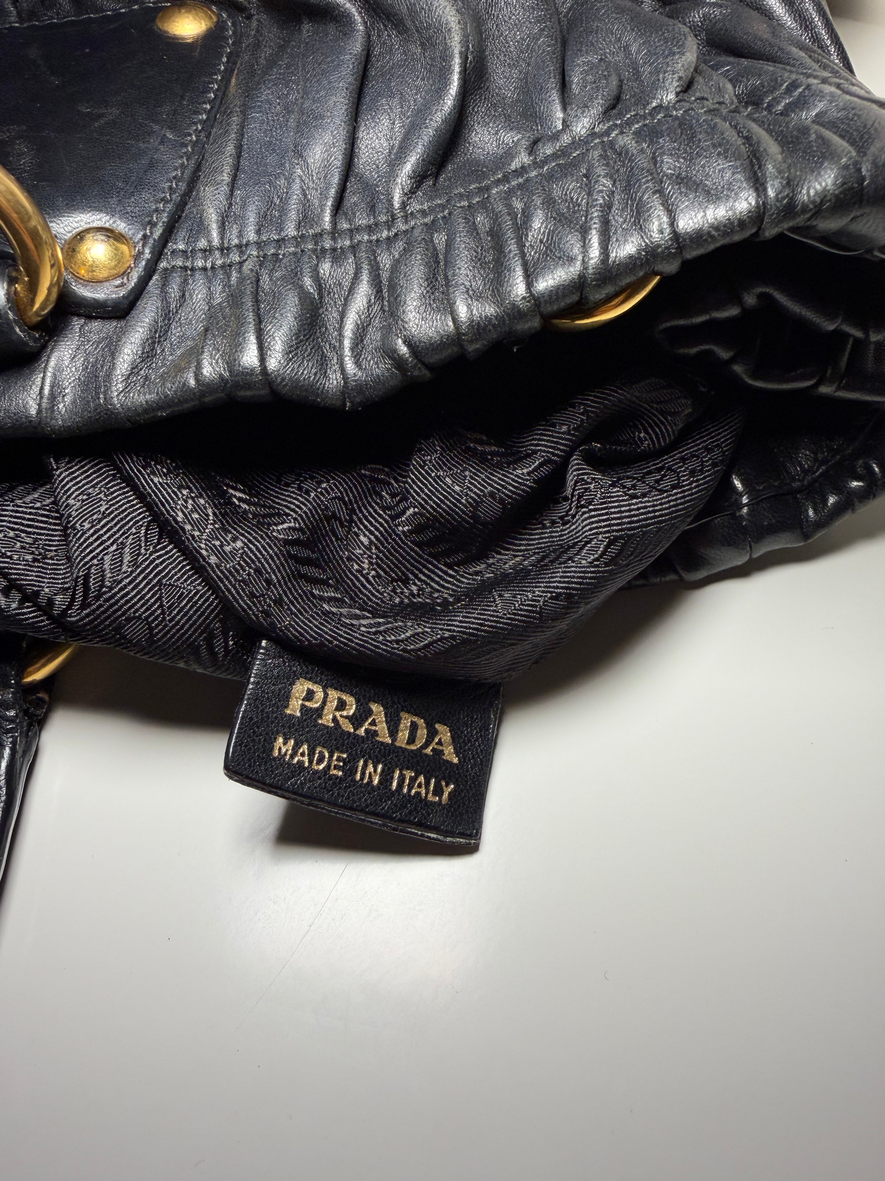 Borsa Prada Nappa Leather Tote Gaufre