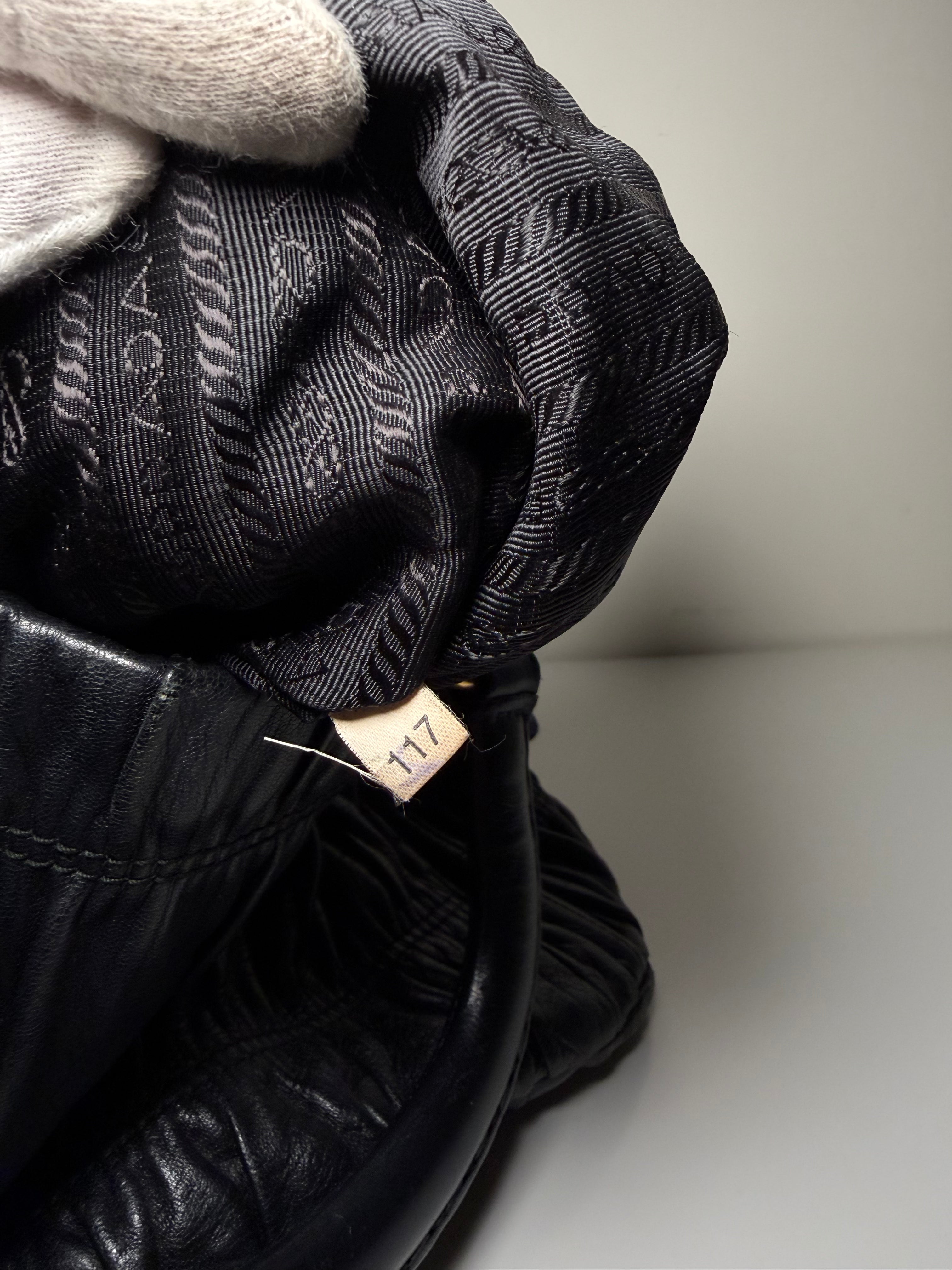 Borsa Prada Nappa Leather Tote Gaufre