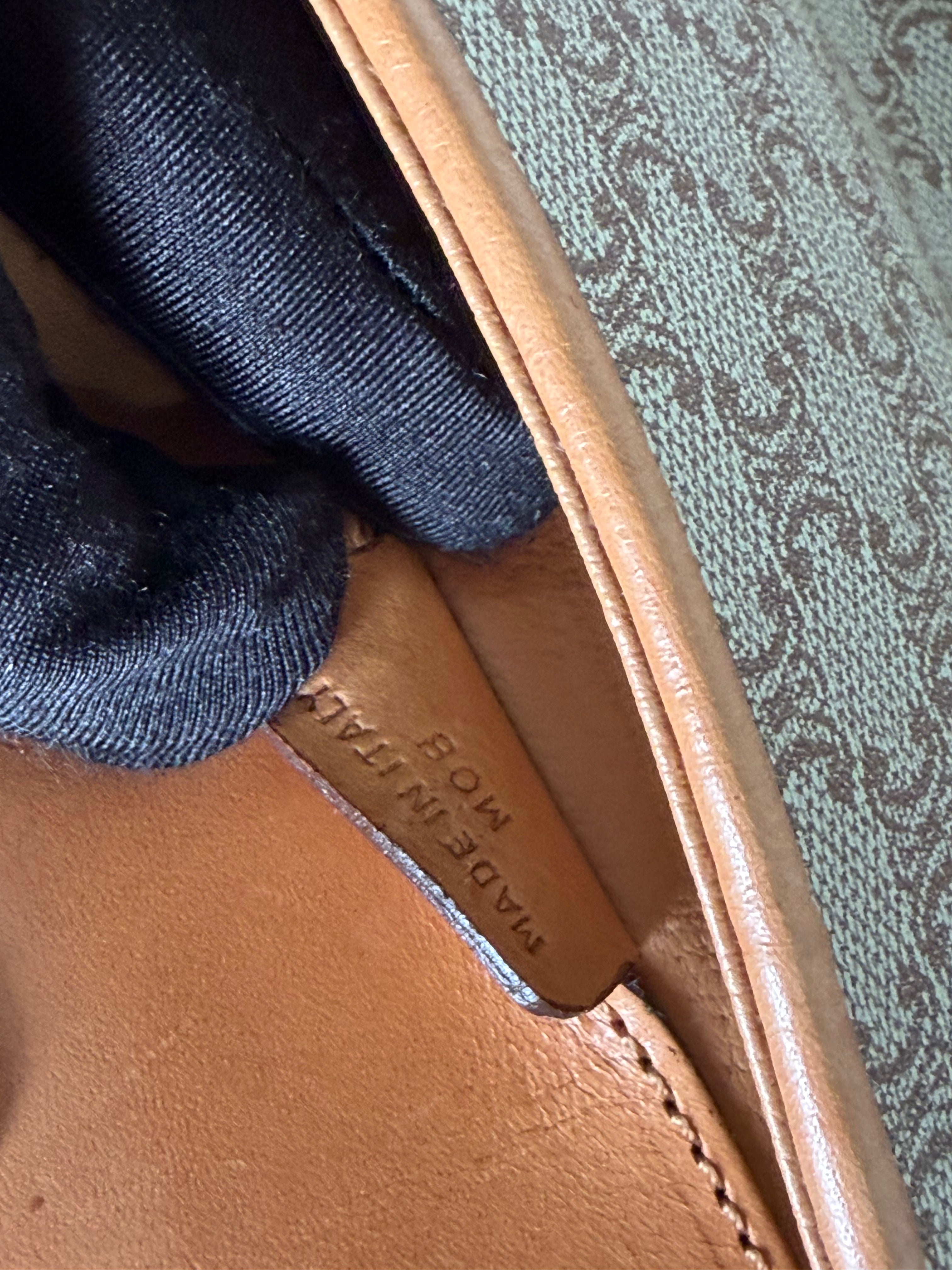 Pochette Vintage di Céline con Iconico Motivo Macadam