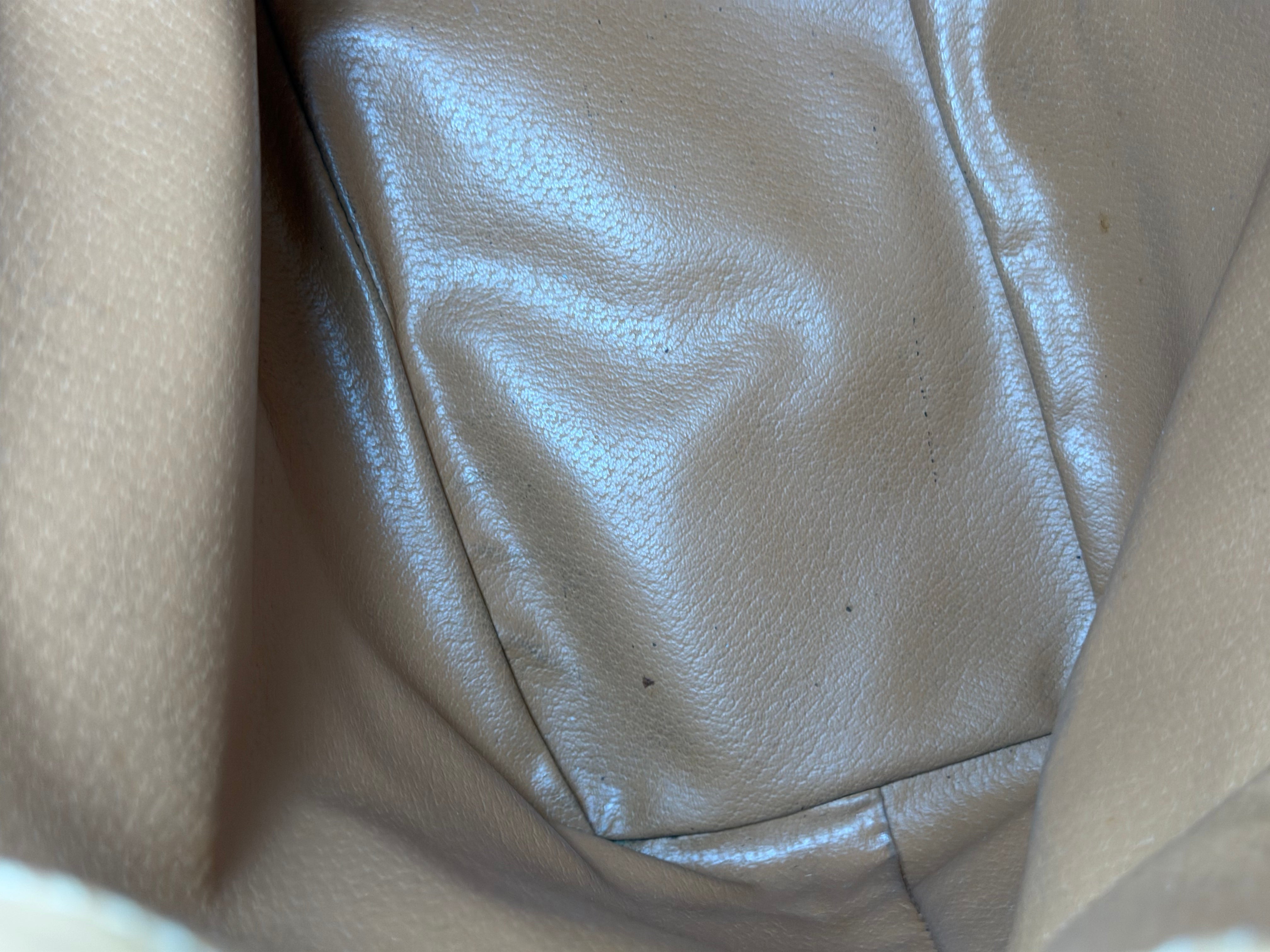 Borsa a Secchiello Vintage Céline in Tela Macadam