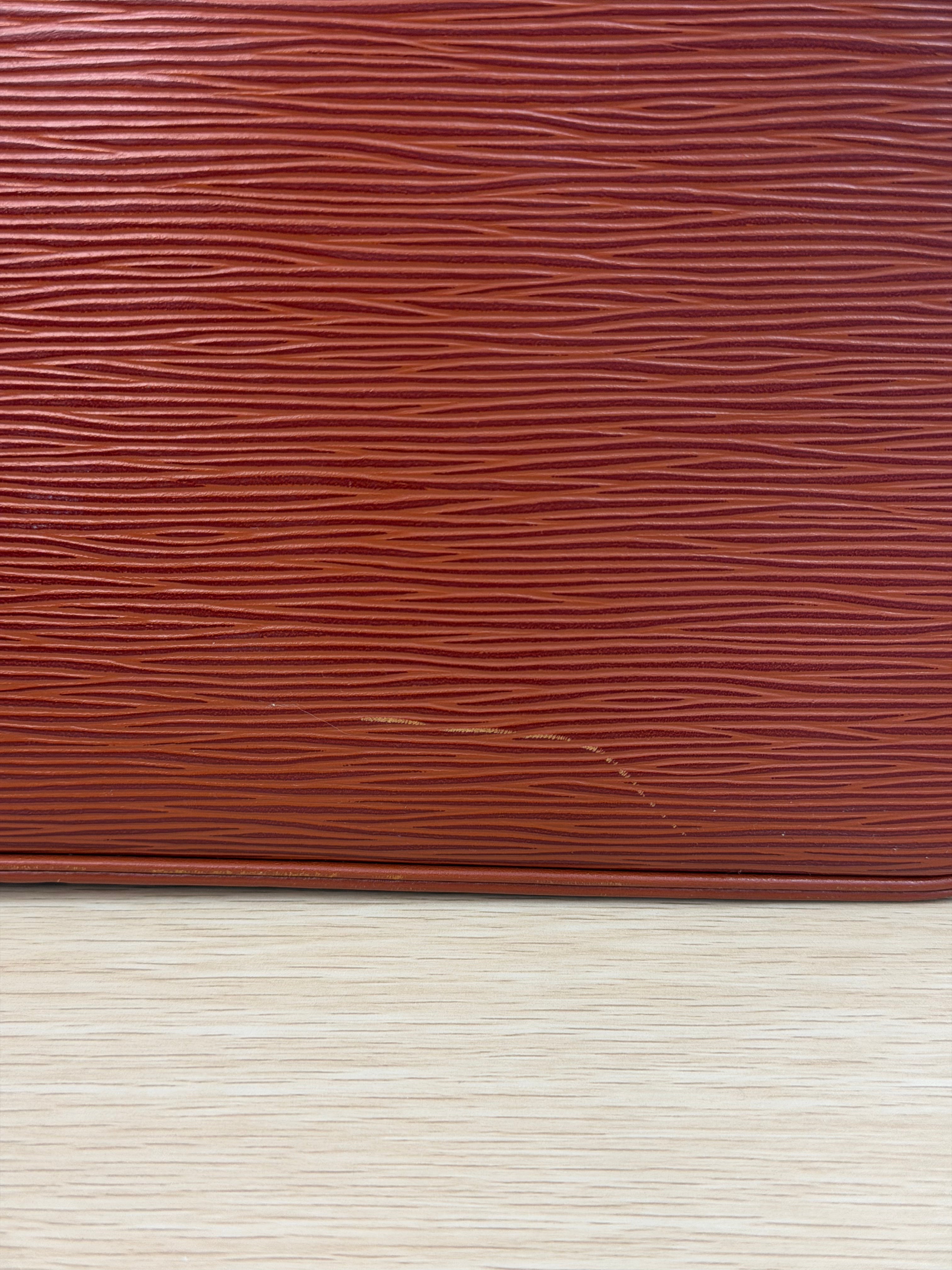 Borsa a Secchiello Louis Vuitton Noé in Pelle Epi Marrone