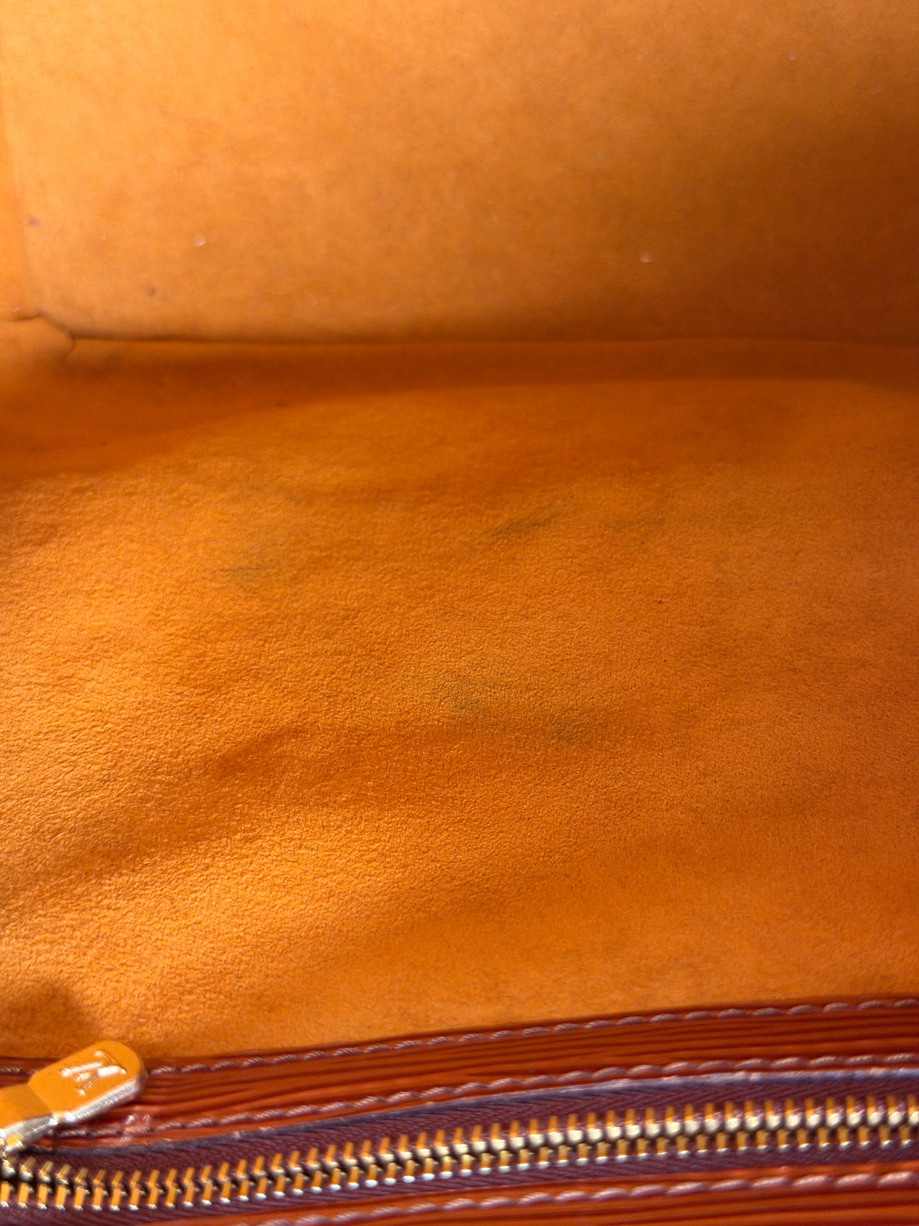 Borsa a Secchiello Louis Vuitton Noé in Pelle Epi Marrone