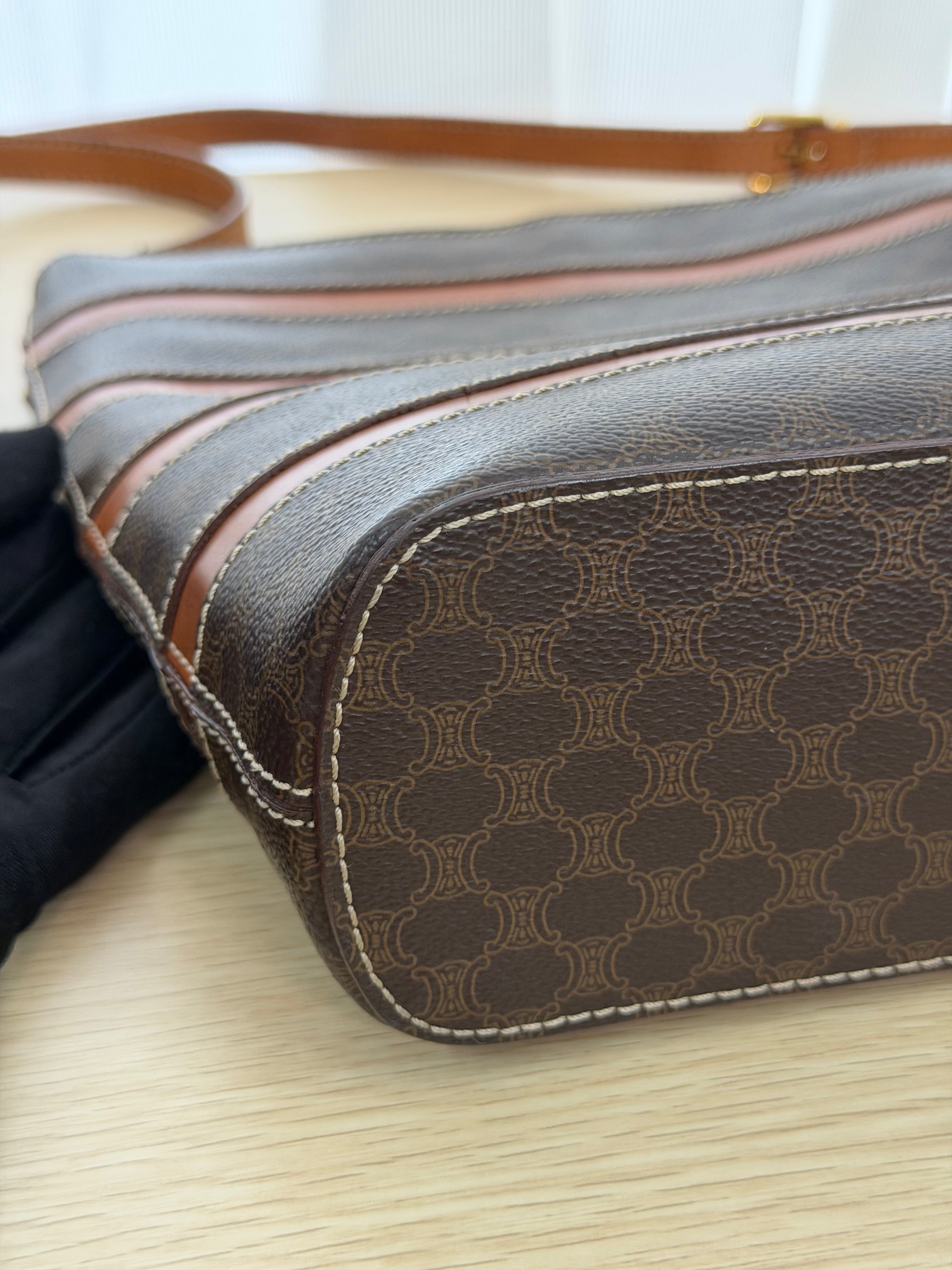 Borsa Vintage di Céline con Iconico Motivo Macadam