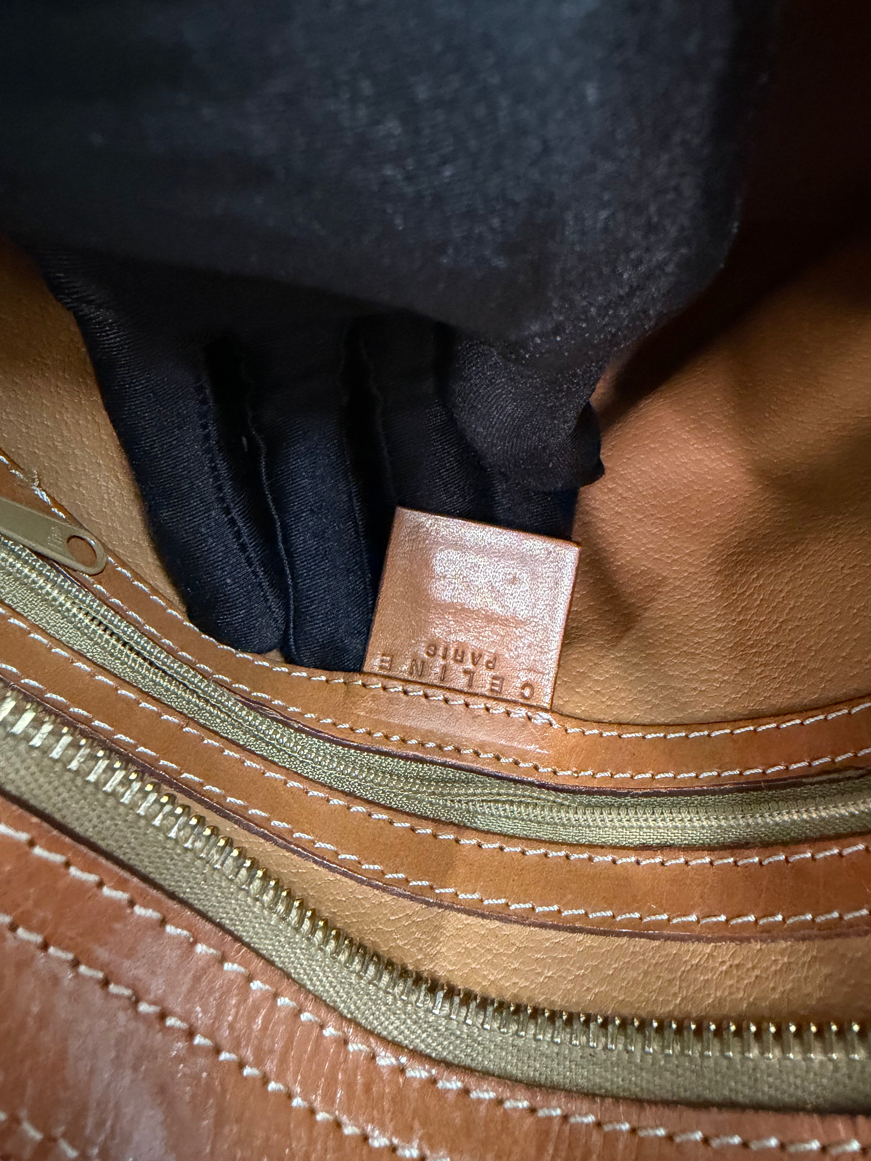 Borsa Vintage di Céline con Iconico Motivo Macadam