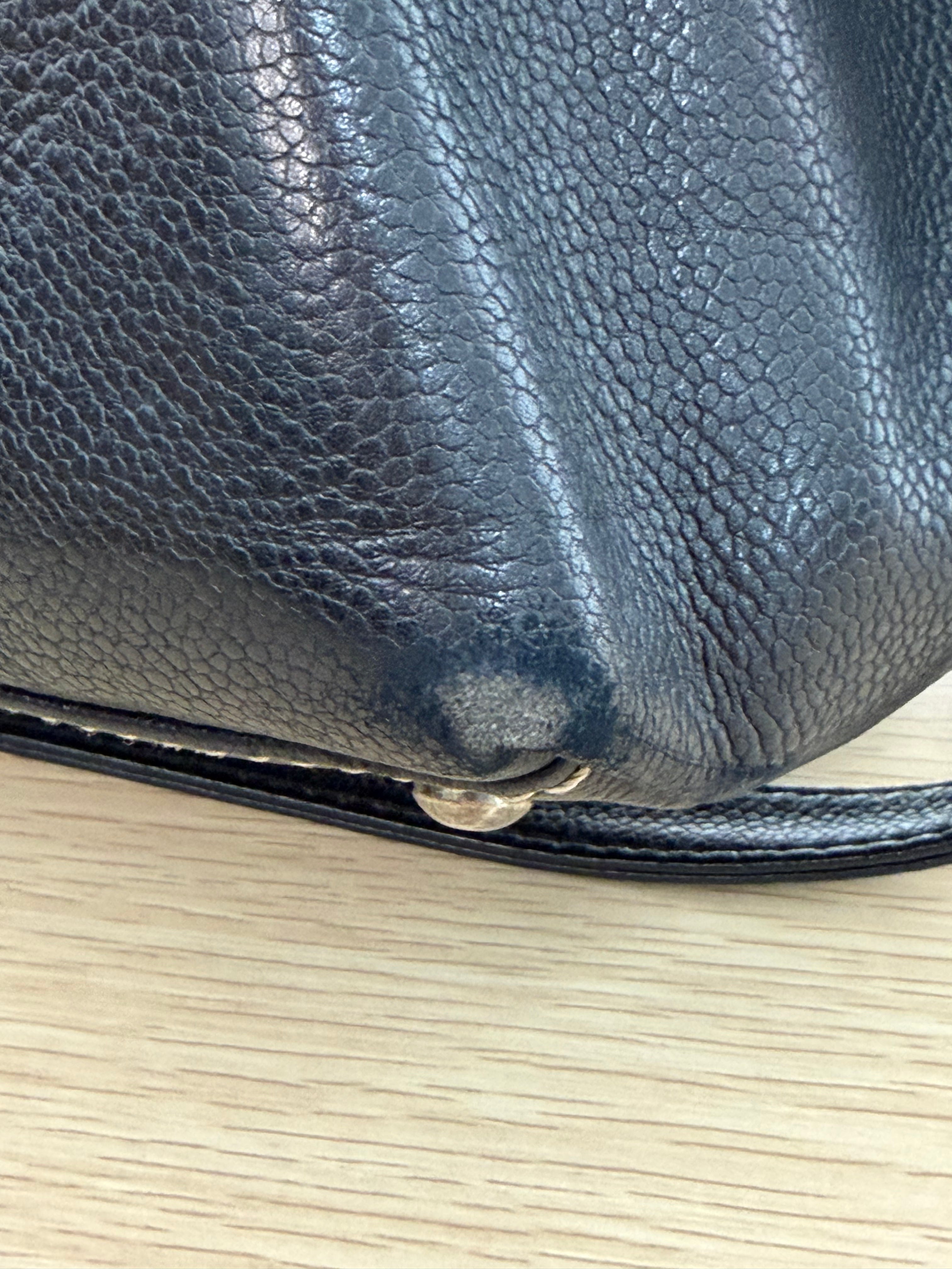Borsa Vintage di Chanel in Pelle Caviar