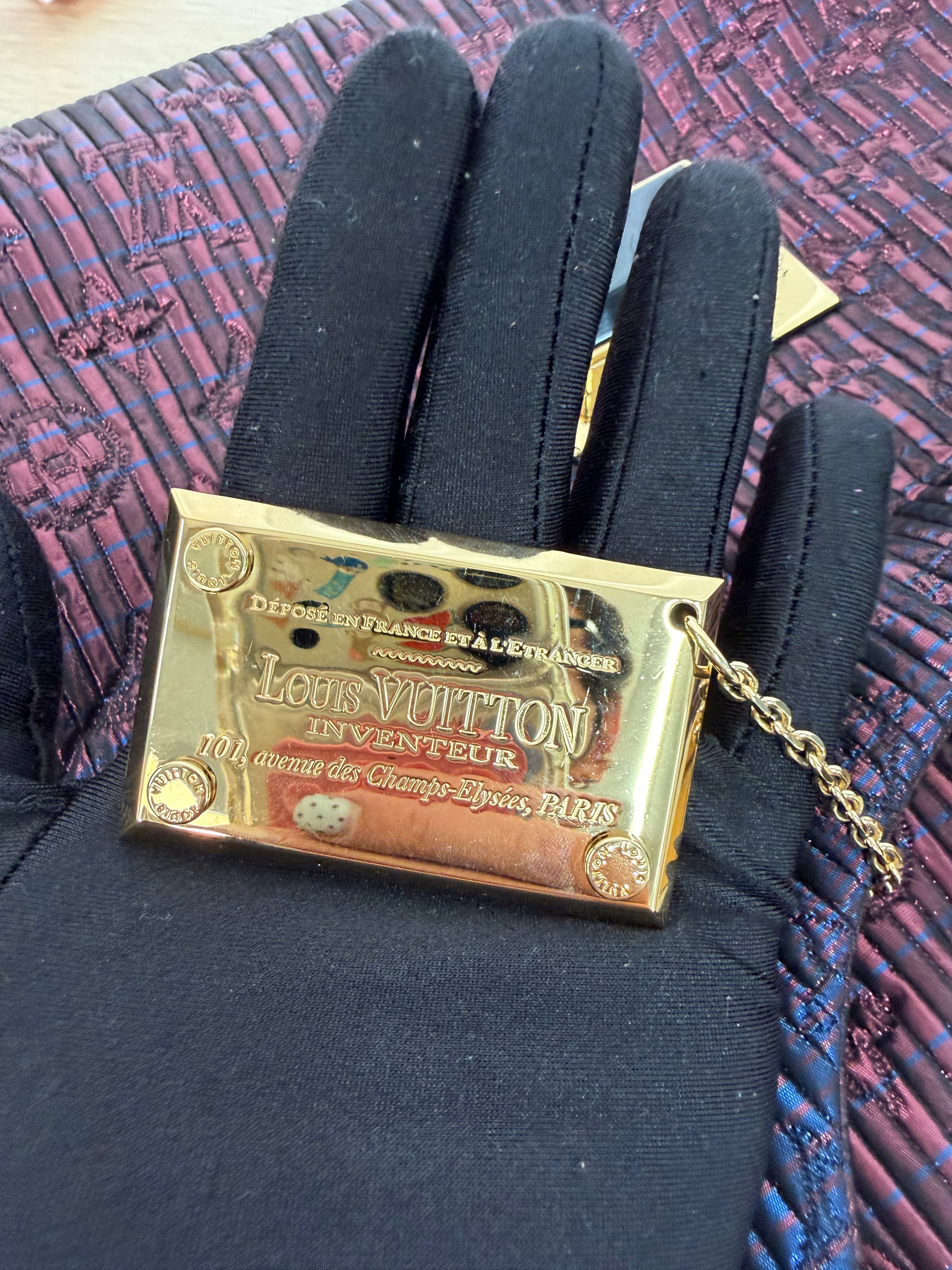 Clutch Louis Vuitton Altair in Jacquard Trapuntato