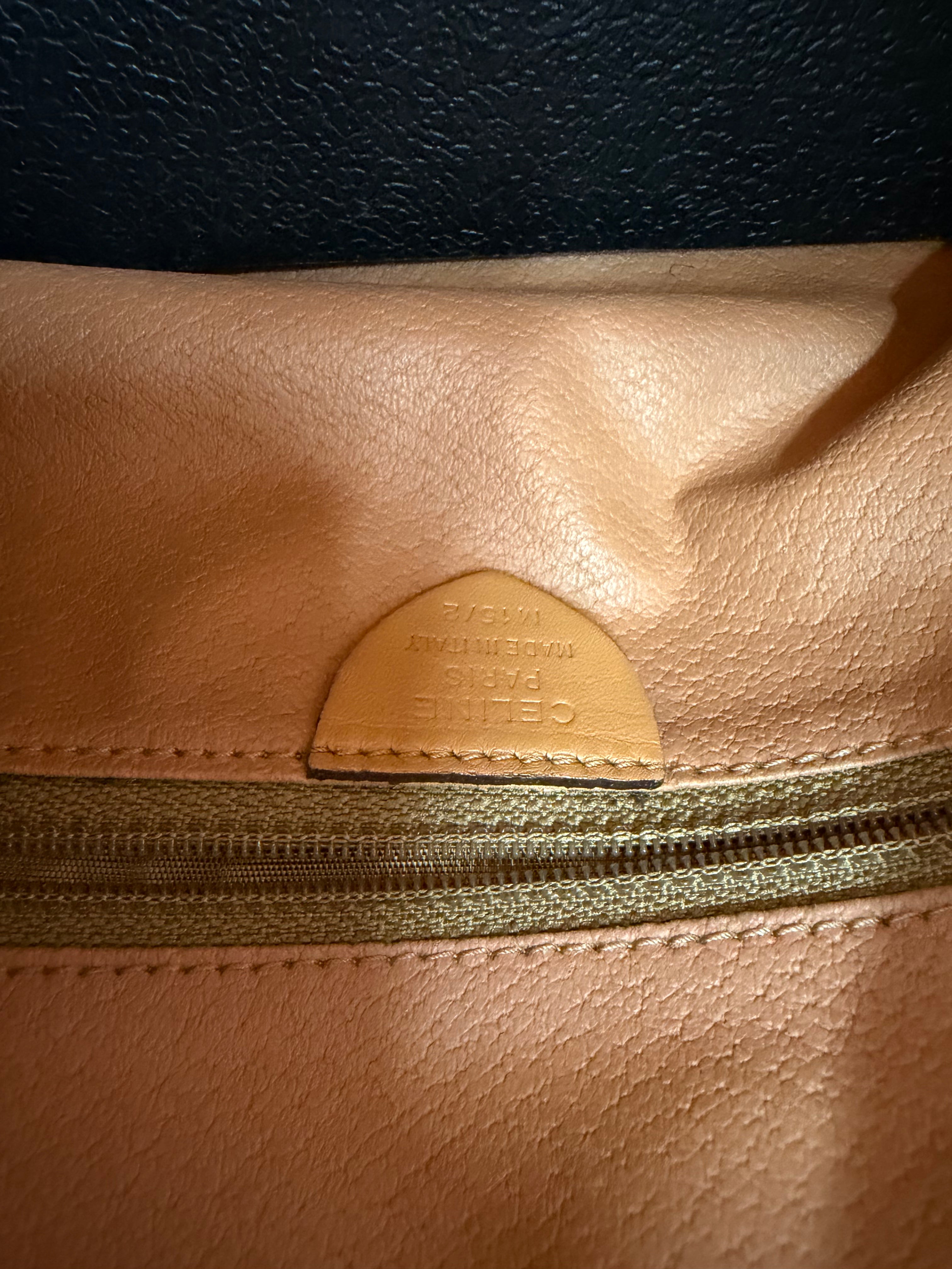 Borsa a Mano Vintage Céline con Motivo Macadam