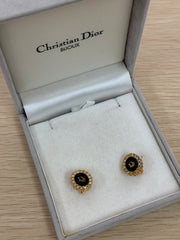 Orecchini Christian Dior con Finitura Dorata