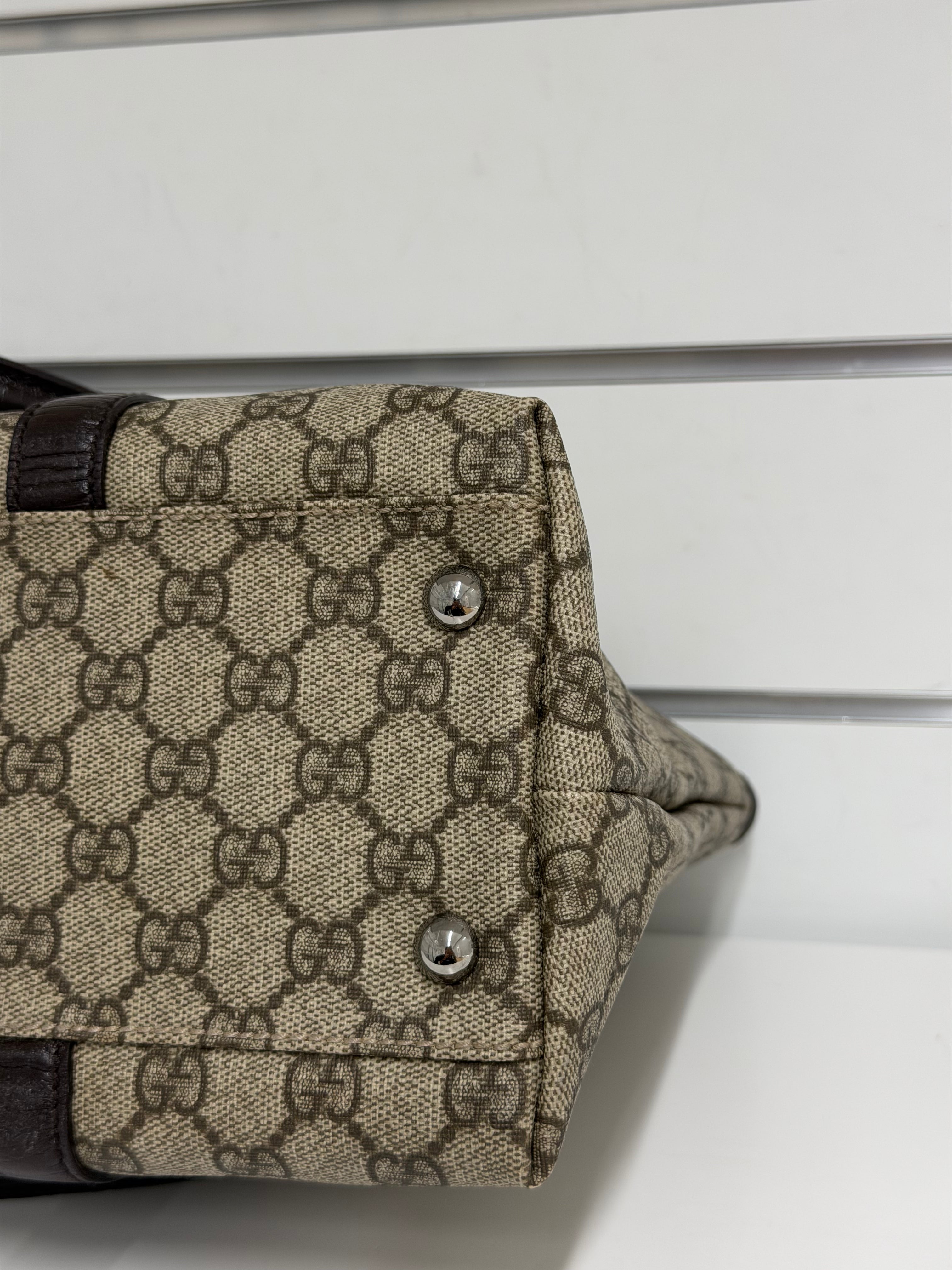 Borsa a Spalla Gucci in Canvas