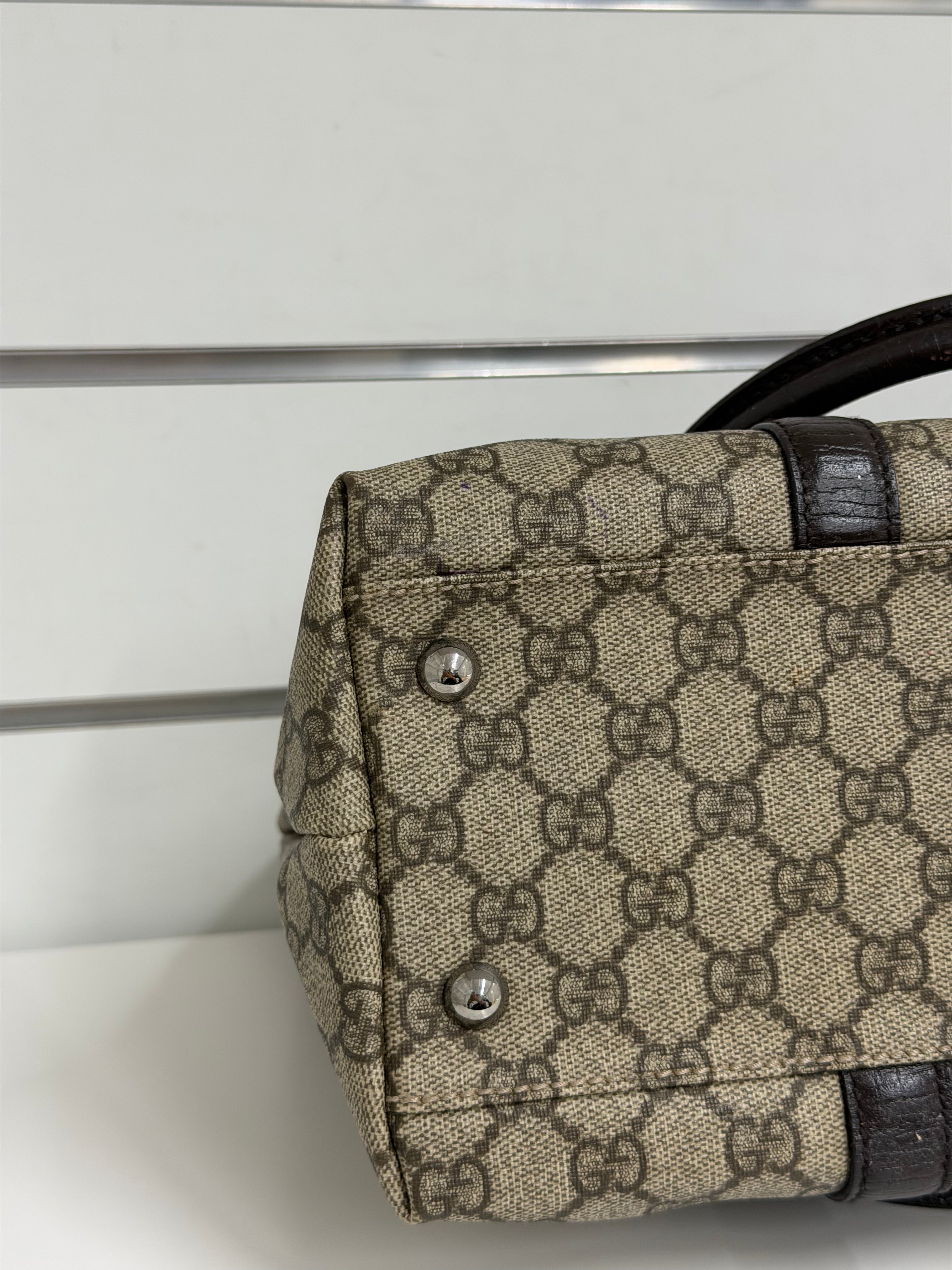 Borsa a Spalla Gucci in Canvas