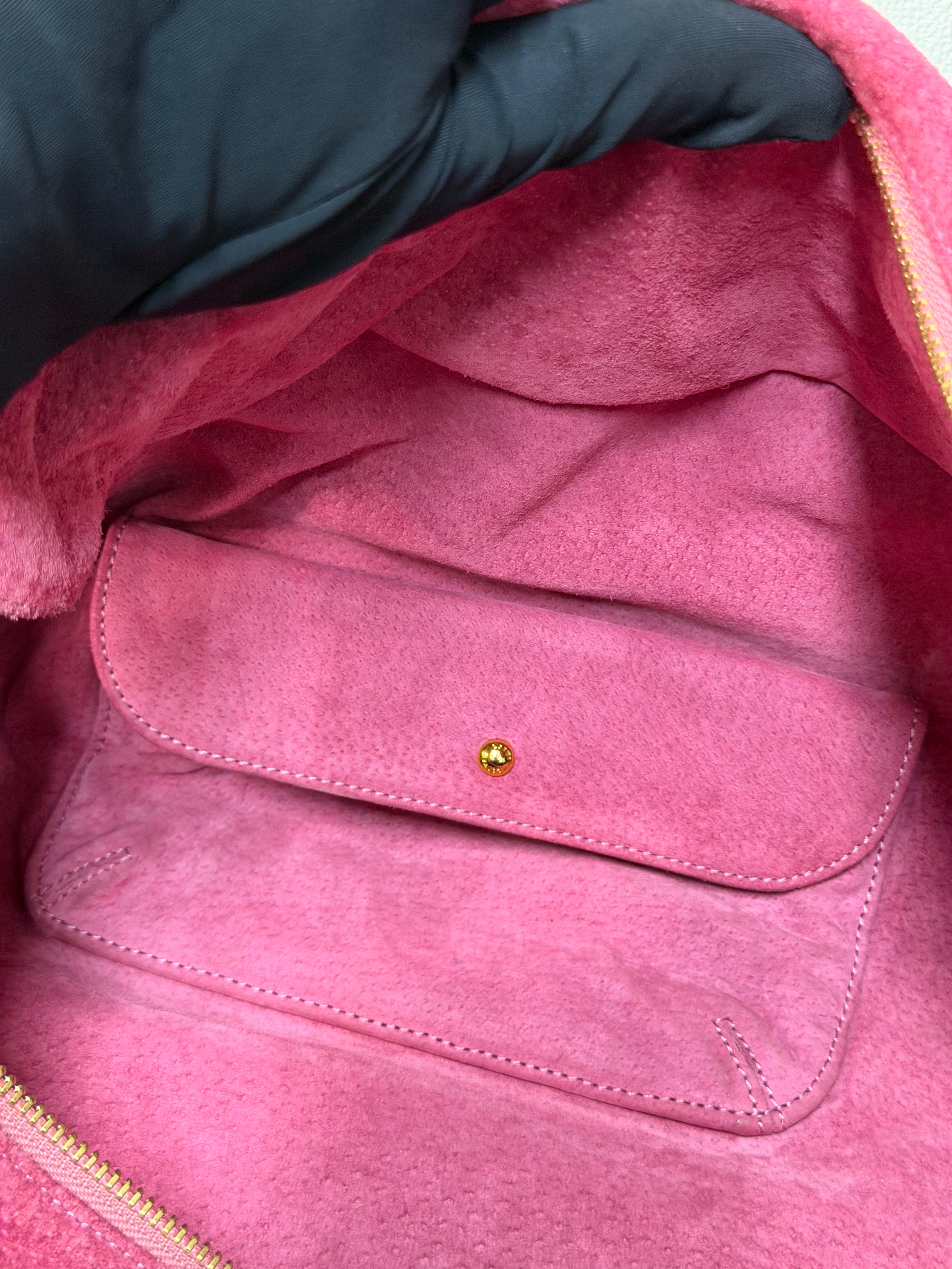Borsa Loewe Aire con Logo Anagram in Rilievo