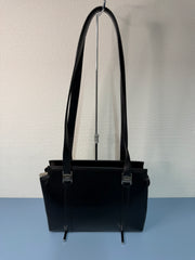 Borsa Tote Vintage di Salvatore Ferragamo in Pelle Nera