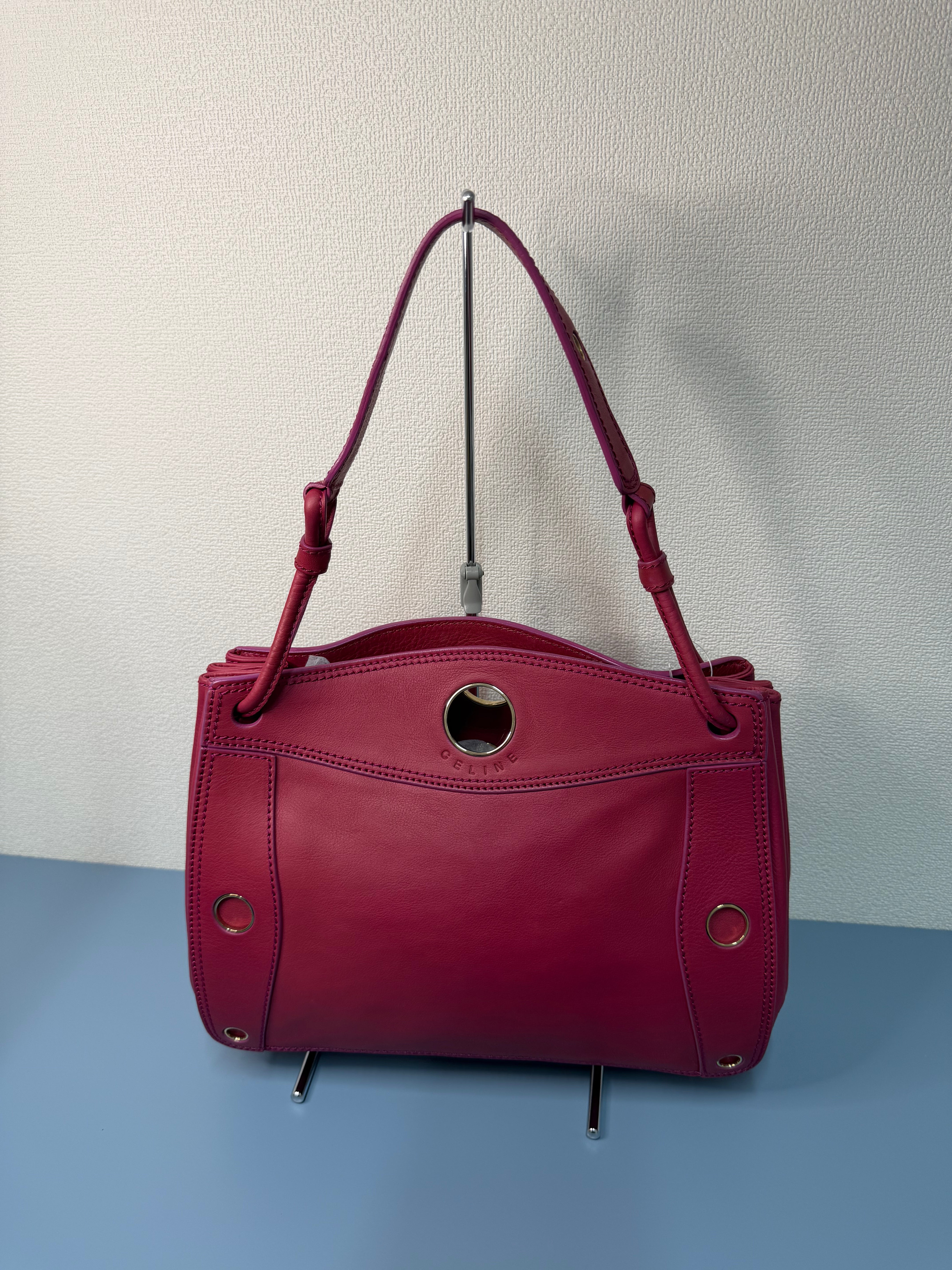 Borsa a Spalla Fucsia di Céline