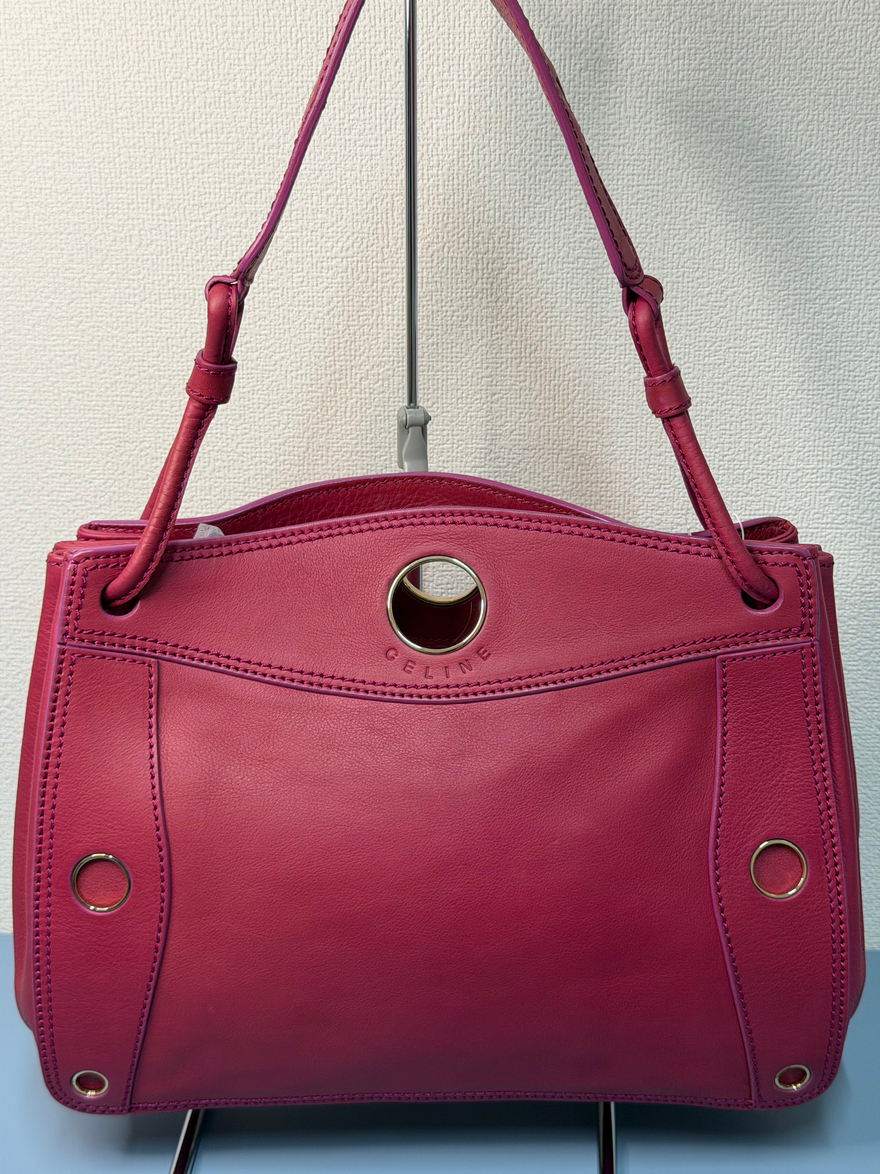 Borsa a Spalla Fucsia di Céline