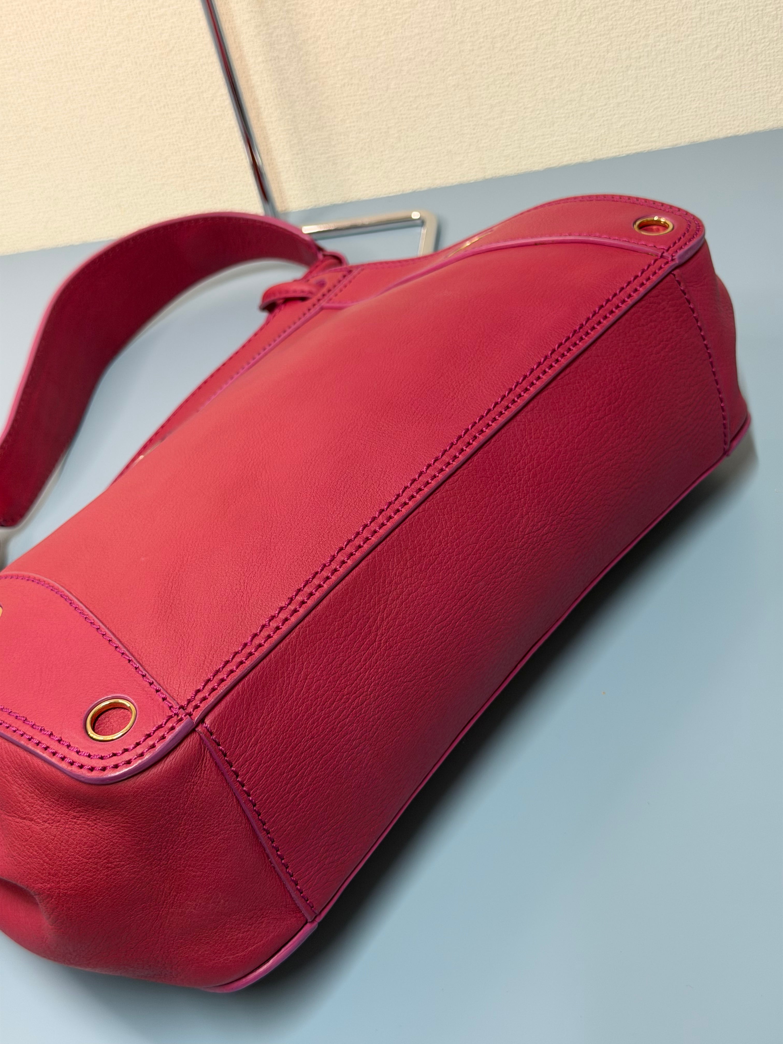 Borsa a Spalla Fucsia di Céline