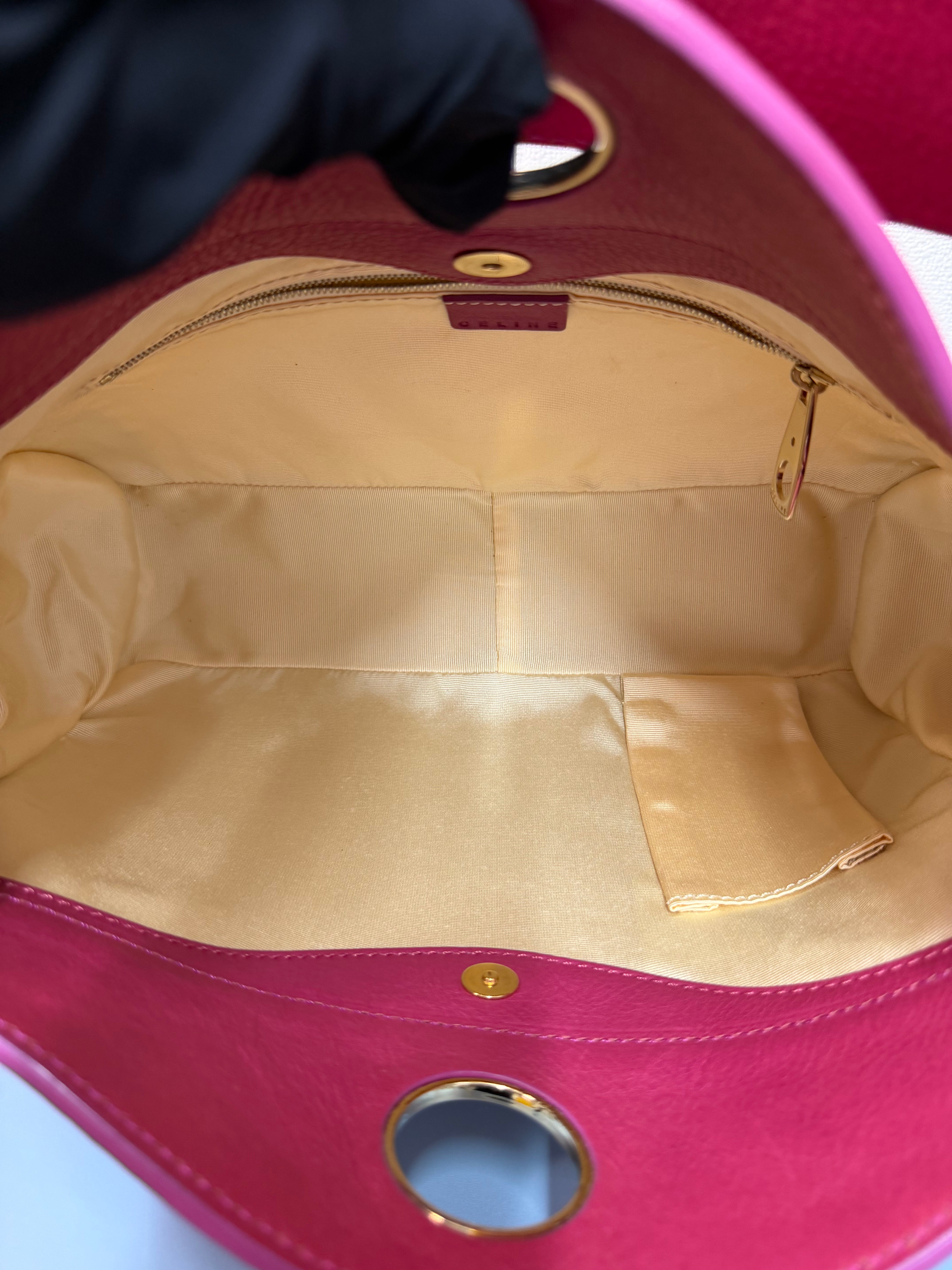 Borsa a Spalla Fucsia di Céline