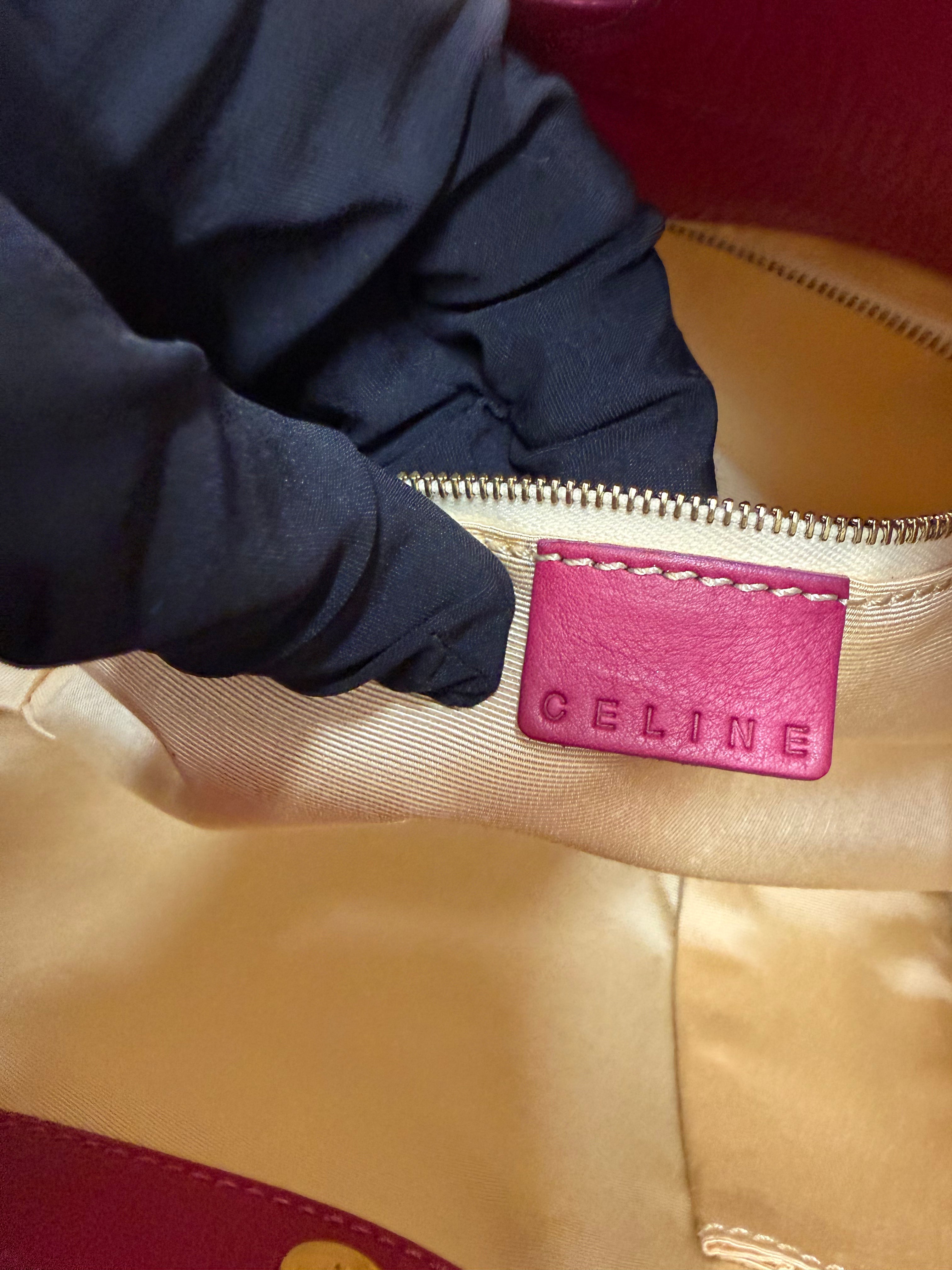 Borsa a Spalla Fucsia di Céline