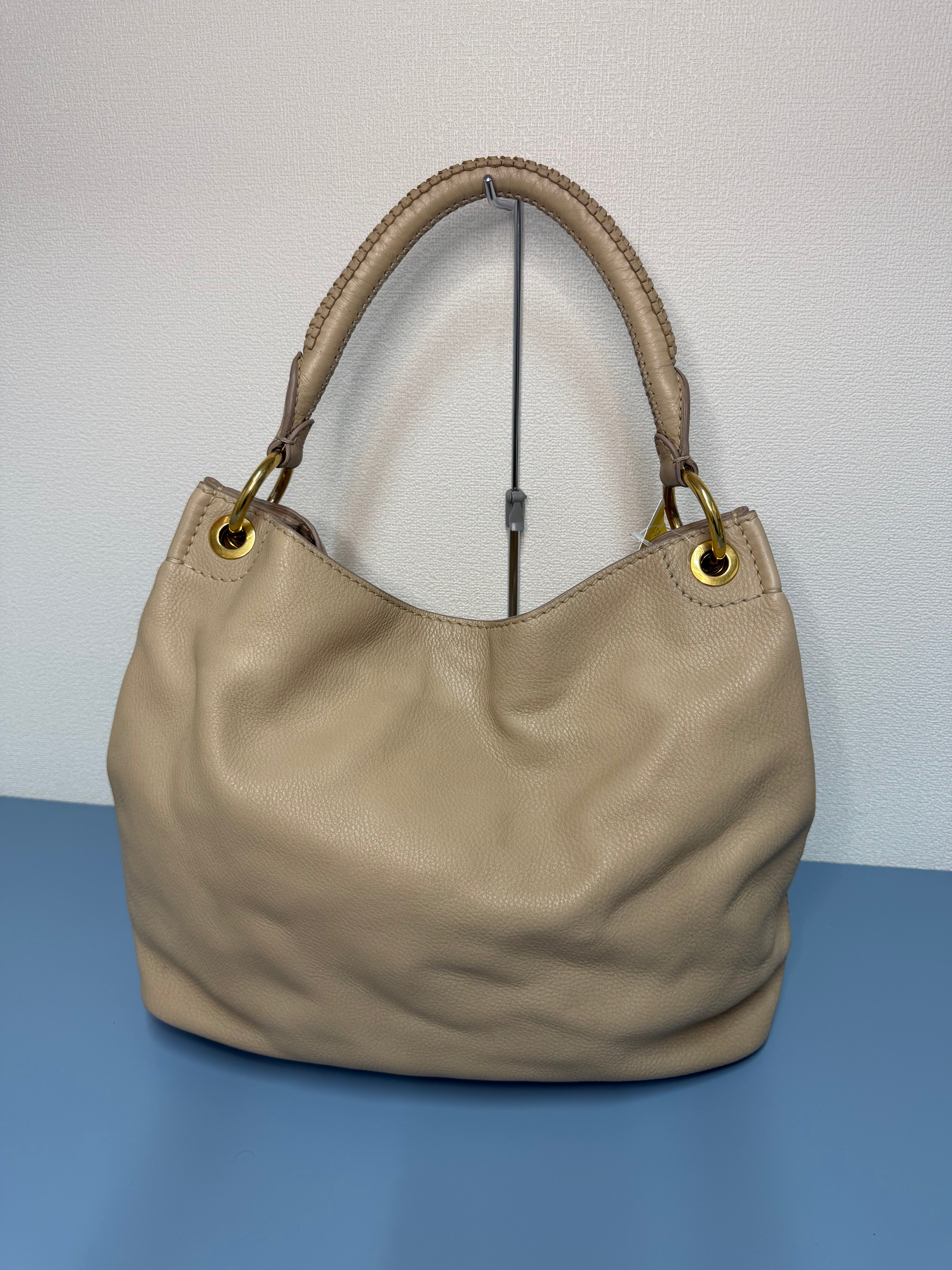 Borsa a Spalla Prada in Color Sabbia