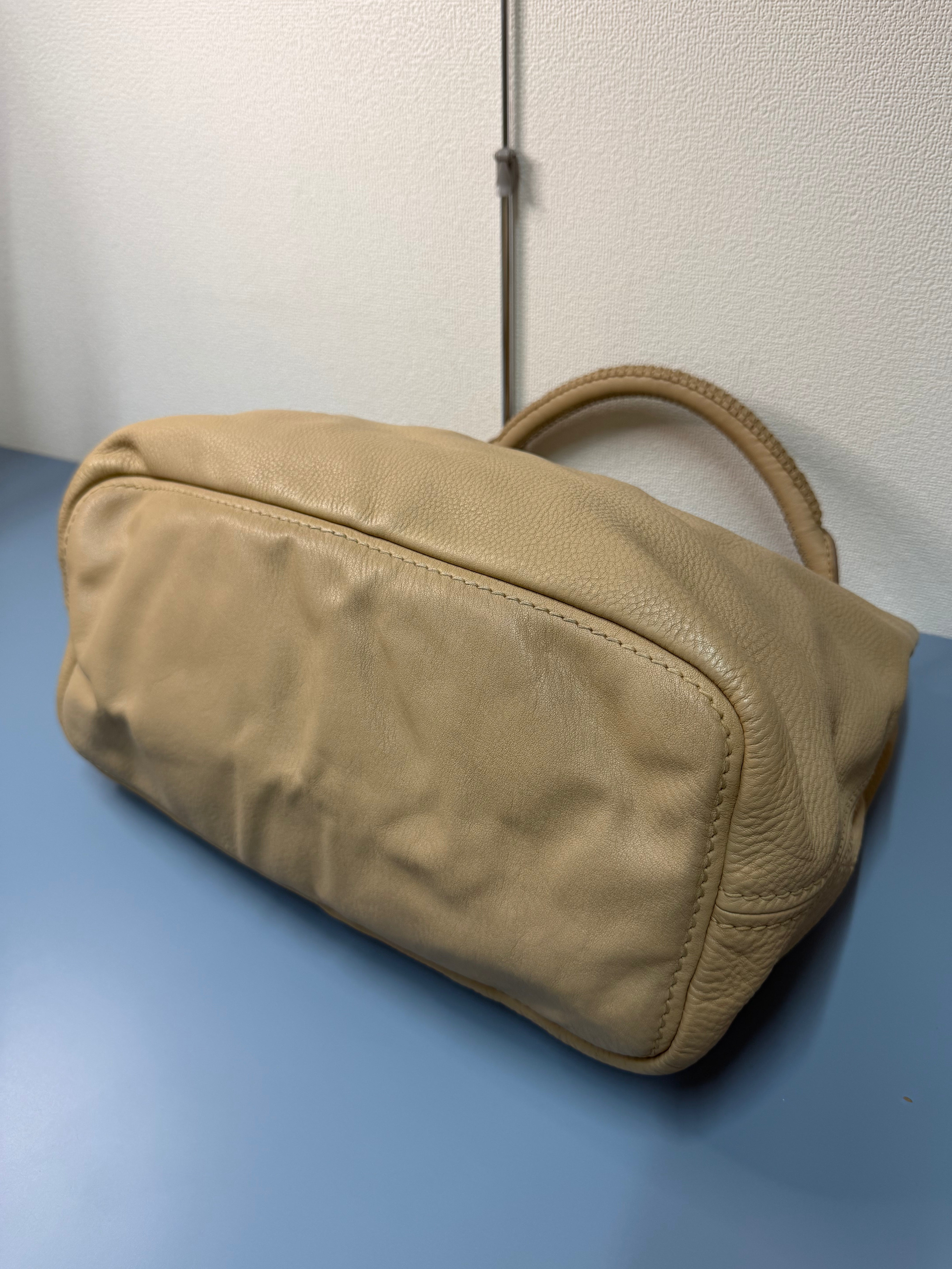 Borsa a Spalla Prada in Color Sabbia
