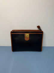 Pochette Vintage di Céline in Pelle Nera