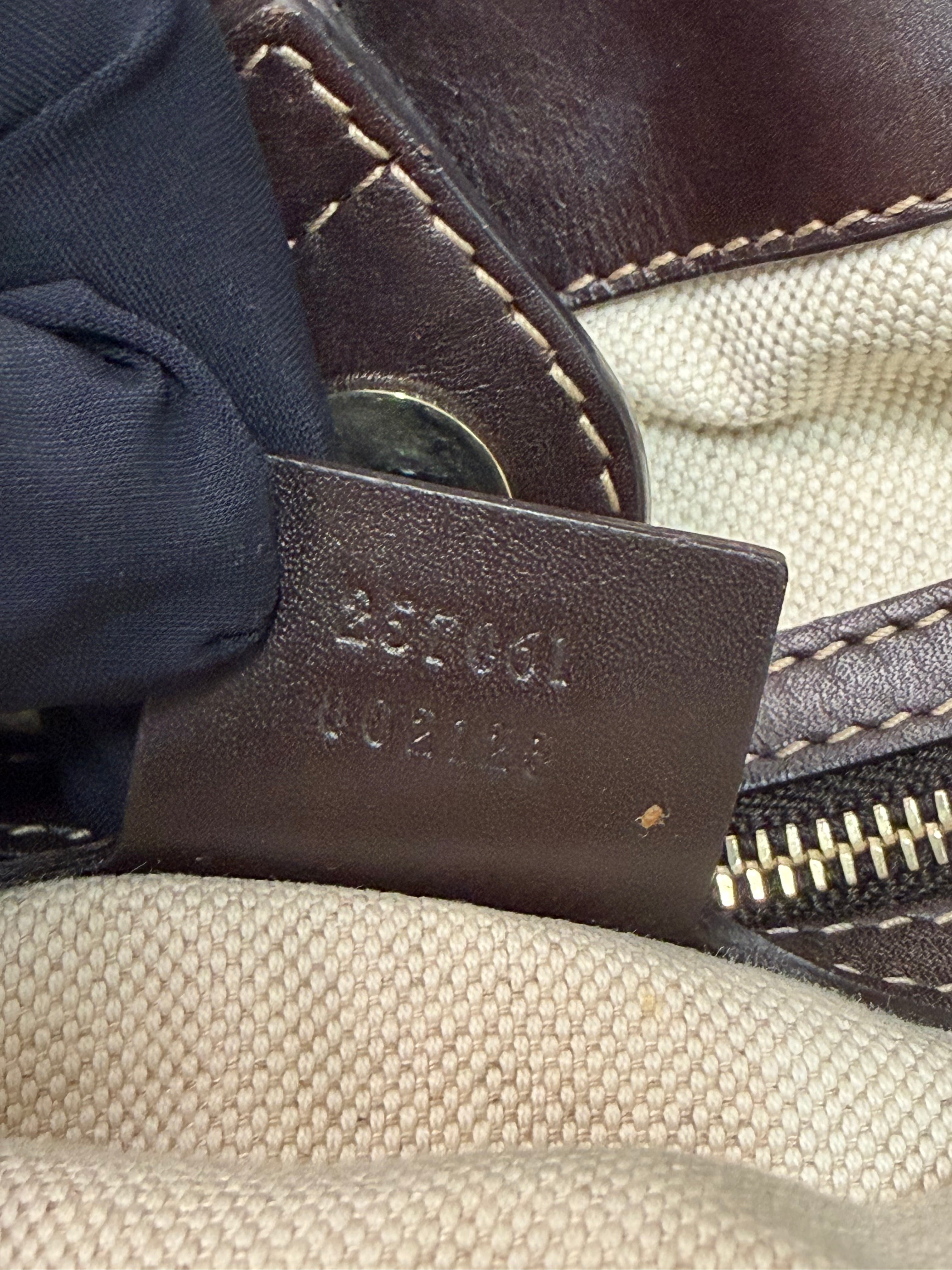 Borsa Tote Gucci in Tela GG Beige
